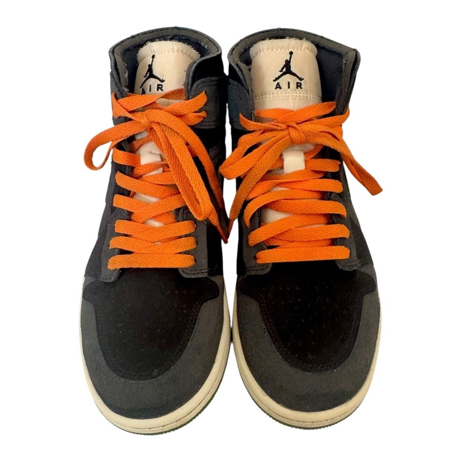 Nike NIKE AIR JORDAN 1 Mid SE Craft Shoes Anthracite Light Olive Size US 8 / EU 41 - 6 Thumbnail
