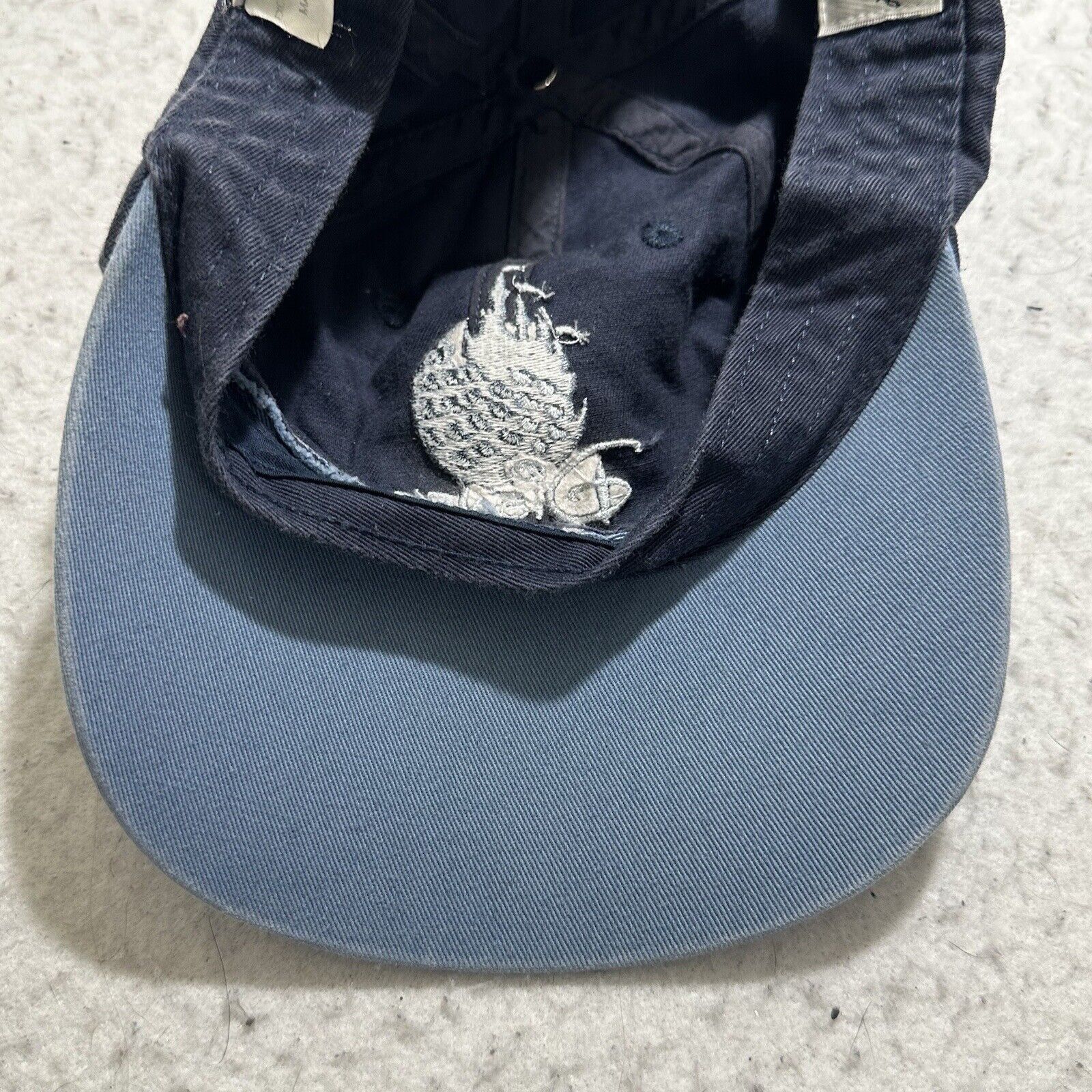 Disney Vintage Disney Golf Baseball Cap Hat Navy Blue Disney World Size ONE SIZE - 11 Thumbnail