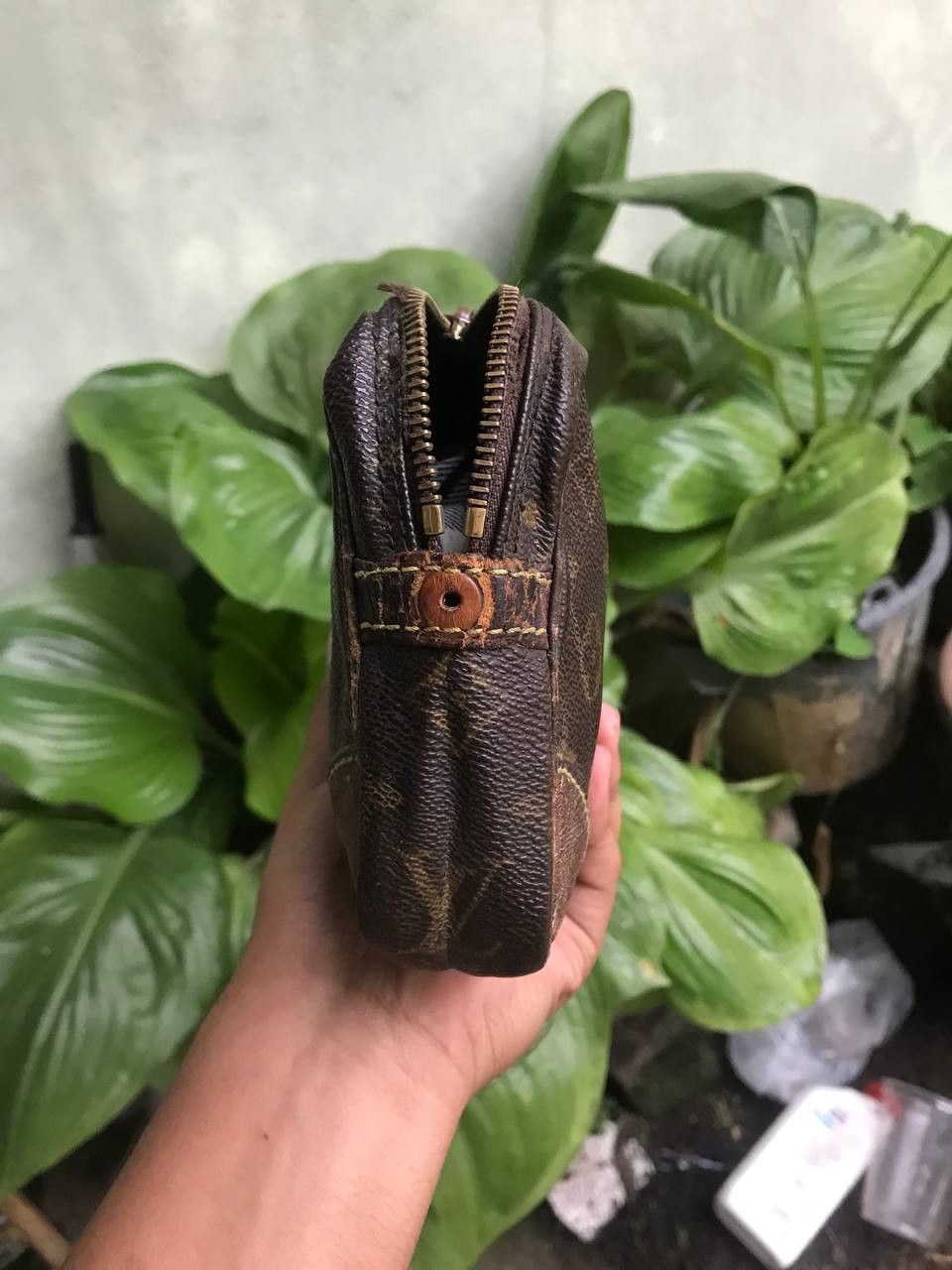 Louis Vuitton × Vintage Louis Vuitton 90s Vintage Cluct Bag Monogram Size ONE SIZE - 10 Thumbnail