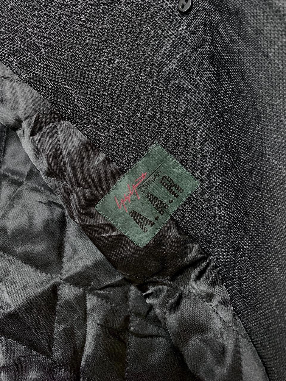 Yohji Yamamoto FREE TAX! AAR Textured Long Blazer Jacket - Medium Size US M / EU 48-50 / 2 - 5 Thumbnail