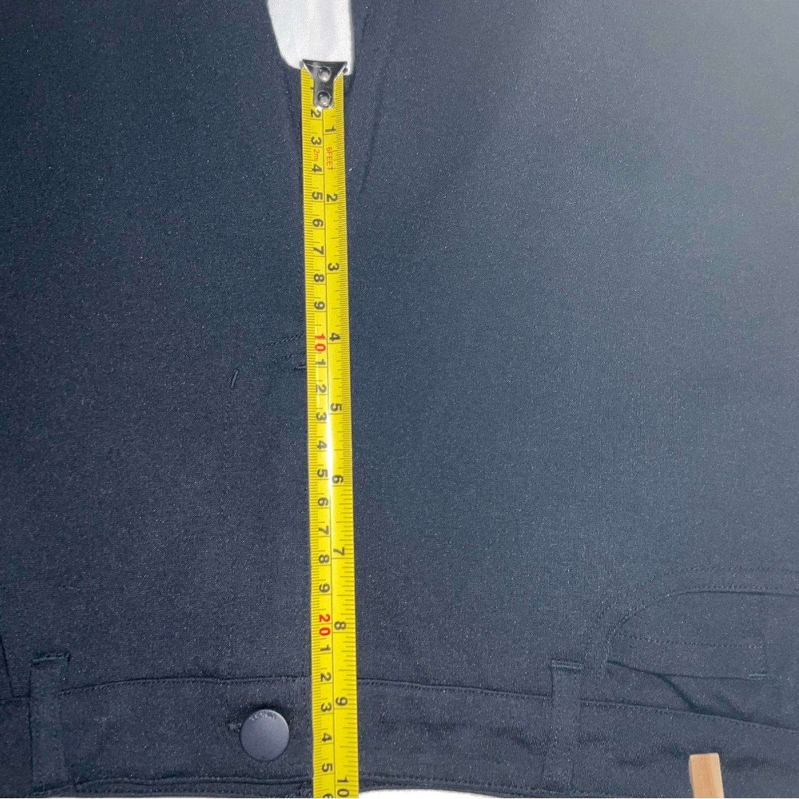 Vince Vince Career Workwear Mid Rise Pants 6 Black Ponte Stretch Size 28" / US 6 / IT 42 - 7 Thumbnail