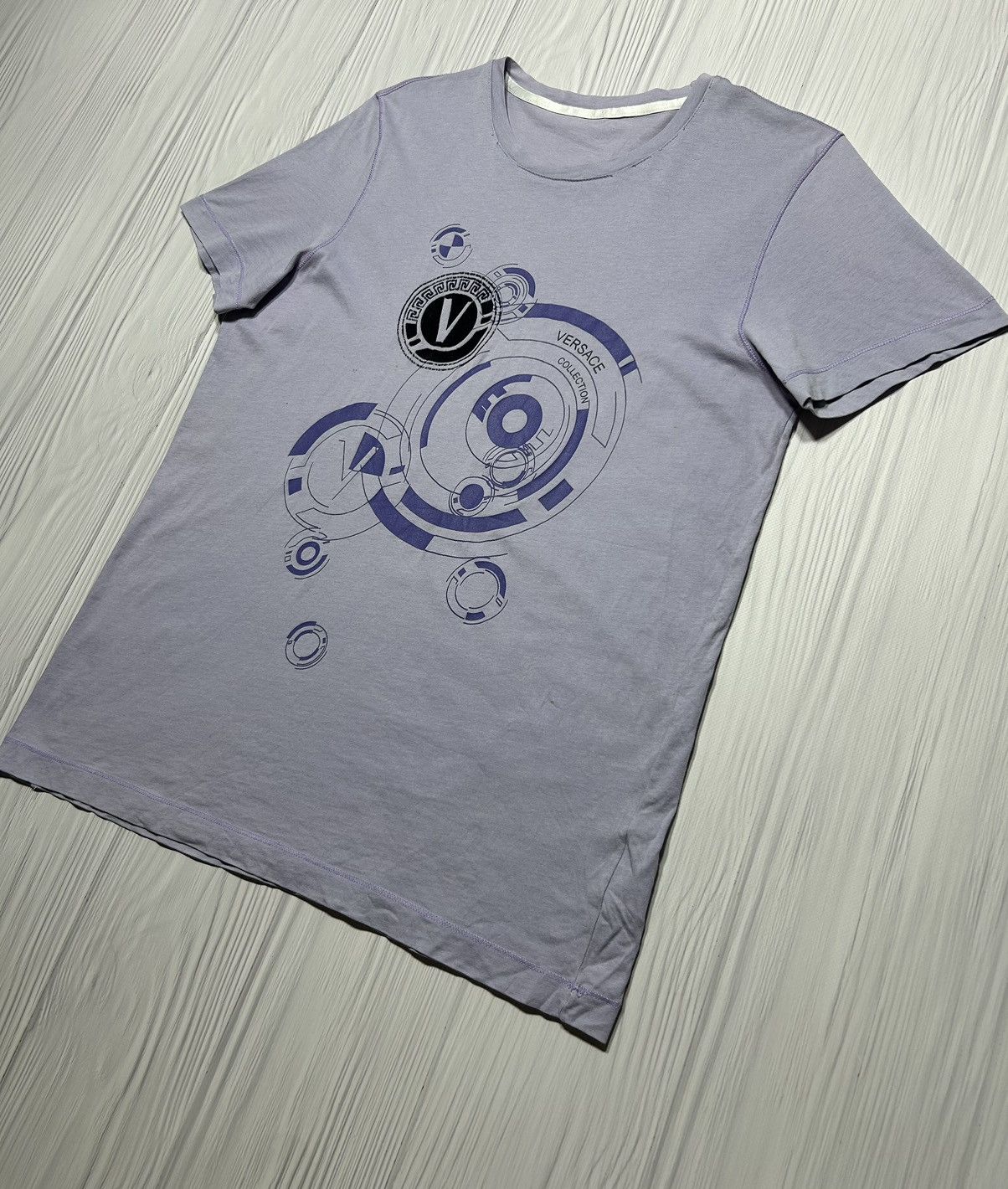 Vintage Vintage Versace Collection Logo T-Shirt Size Xl Size US XL / EU 56 / 4 - 2 Thumbnail