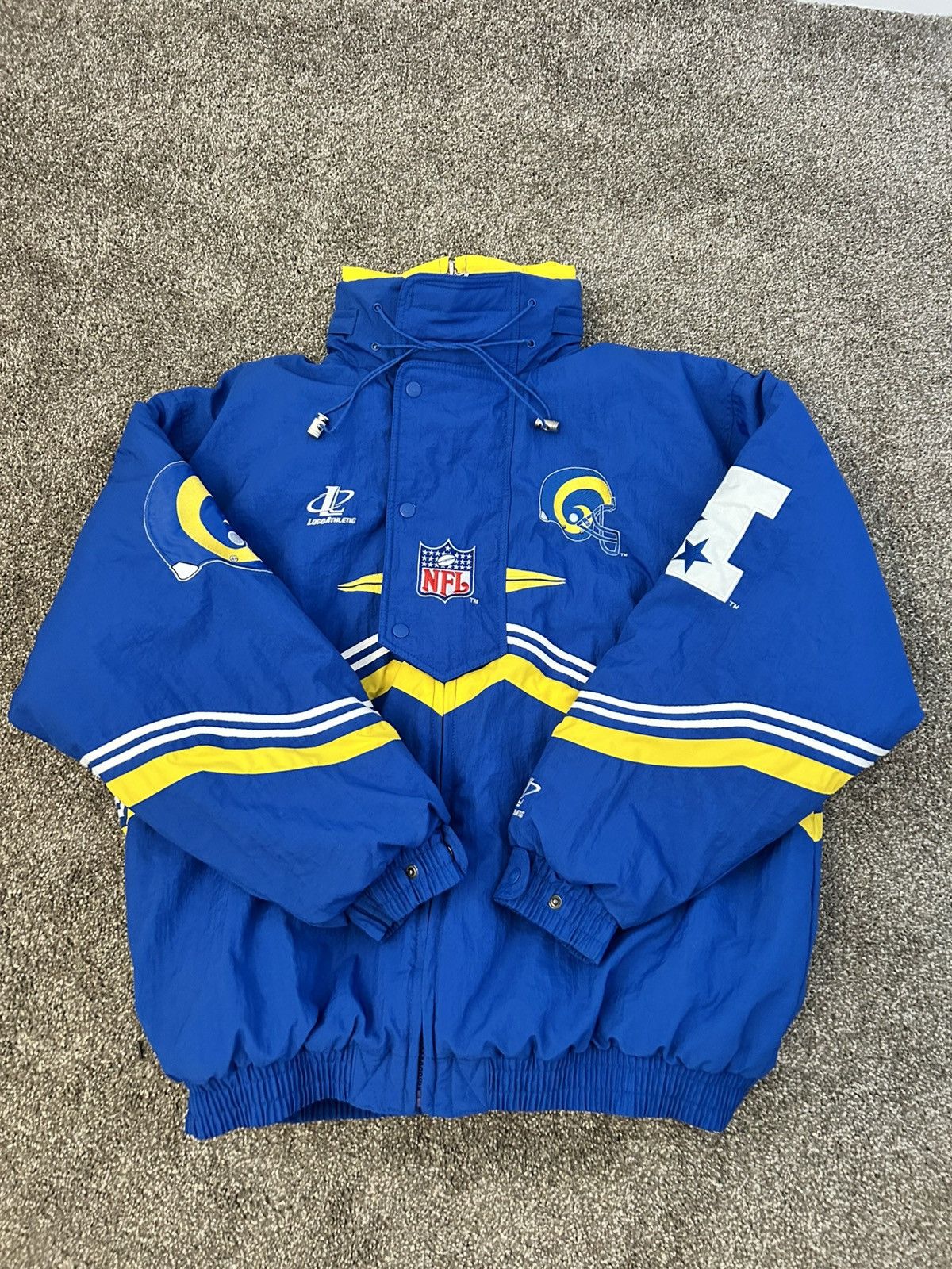 NFL 1990s St. Louis Rams Puffer Size US XL / EU 56 / 4 - 1 Thumbnail