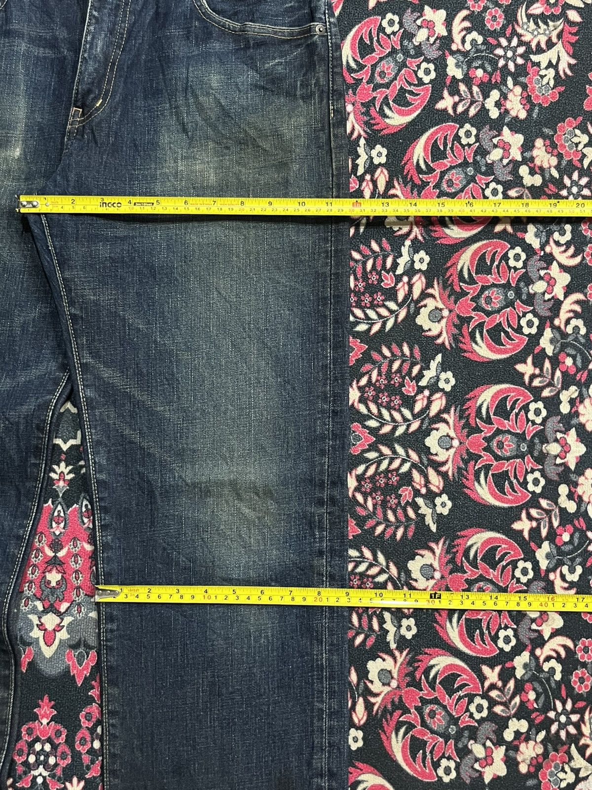 Undercover × Uniqlo Vintage Uniqlo S002 Dark Blue Washed Whisker Straight Jeans Size US 32 / EU 48 - 14 Thumbnail