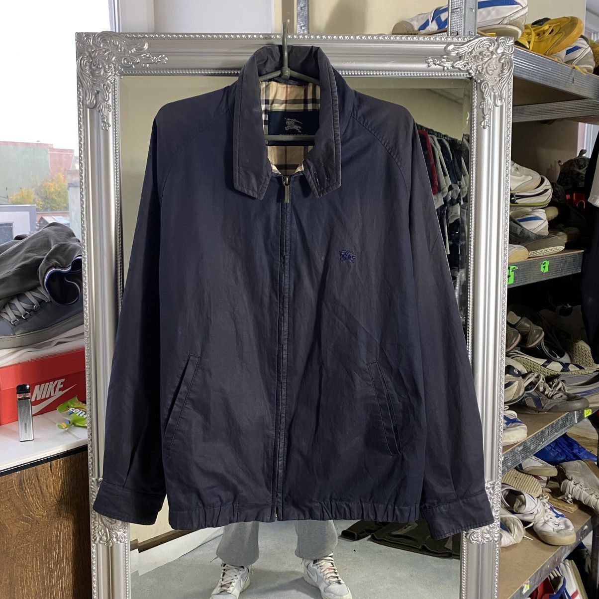 Burberry Vintage Burberry jacket Faded Size US XL / EU 56 / 4 - 1 Thumbnail