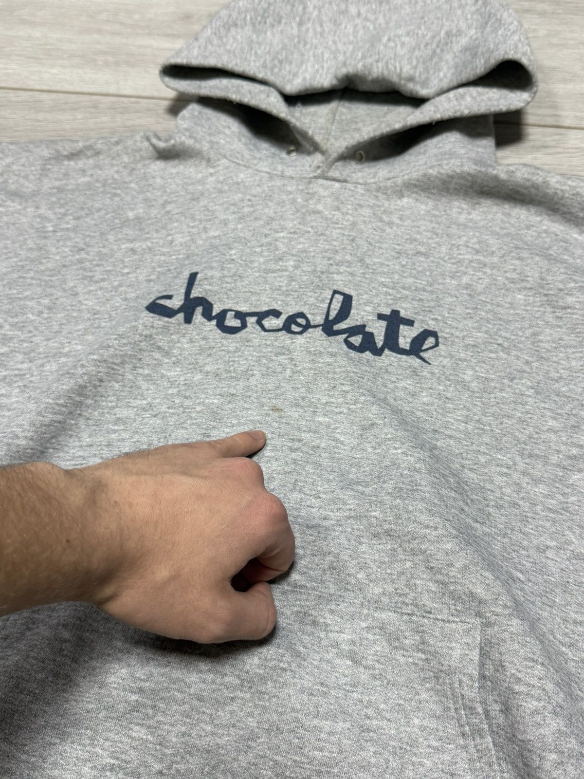 Chocolate Vintage Chocholate Skateboard Hoodie spell out Size US XL / EU 56 / 4 - 3 Thumbnail