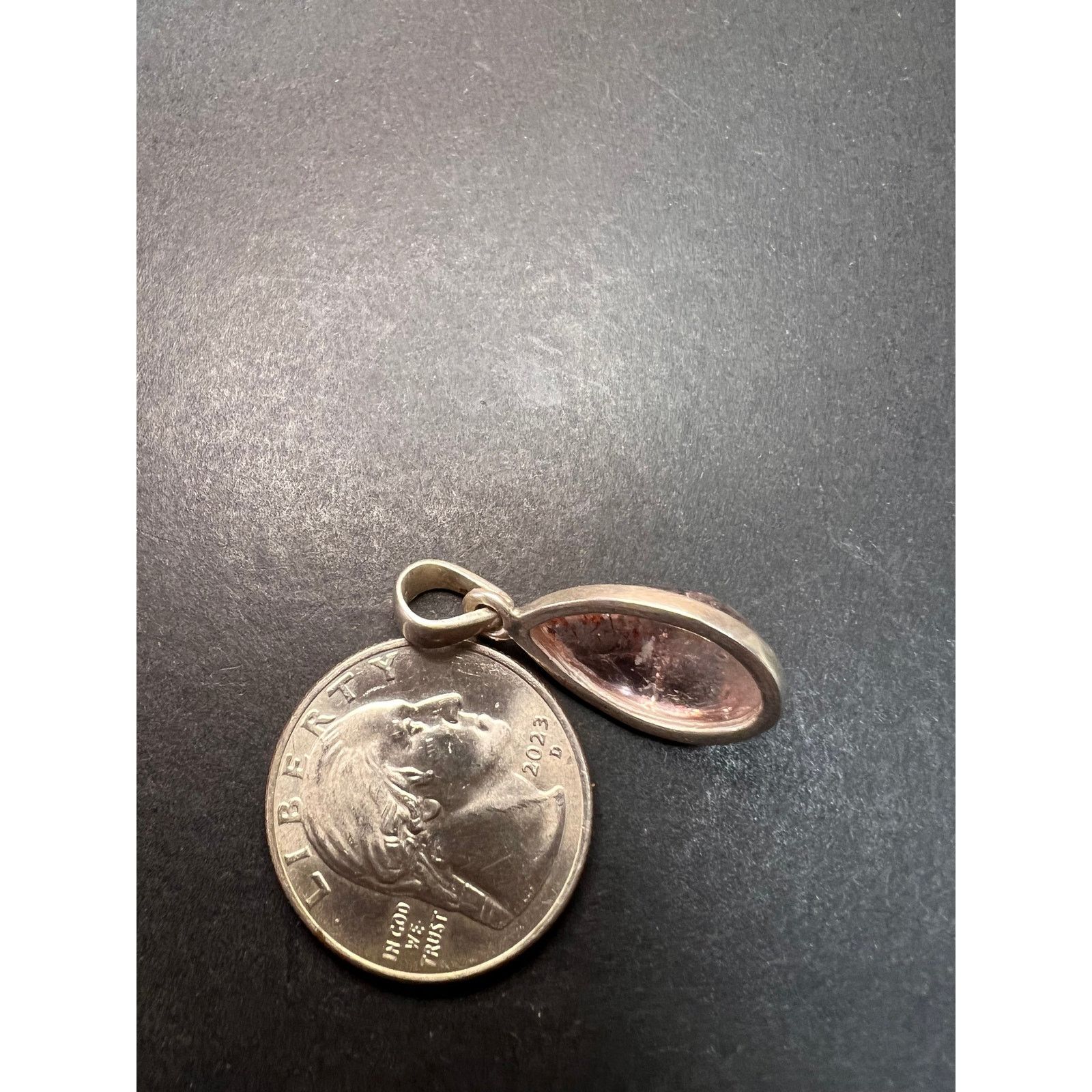 Other NEW Lepidocrocite quartz super 7 teardrop 925 pendant Size ONE SIZE - 4 Thumbnail