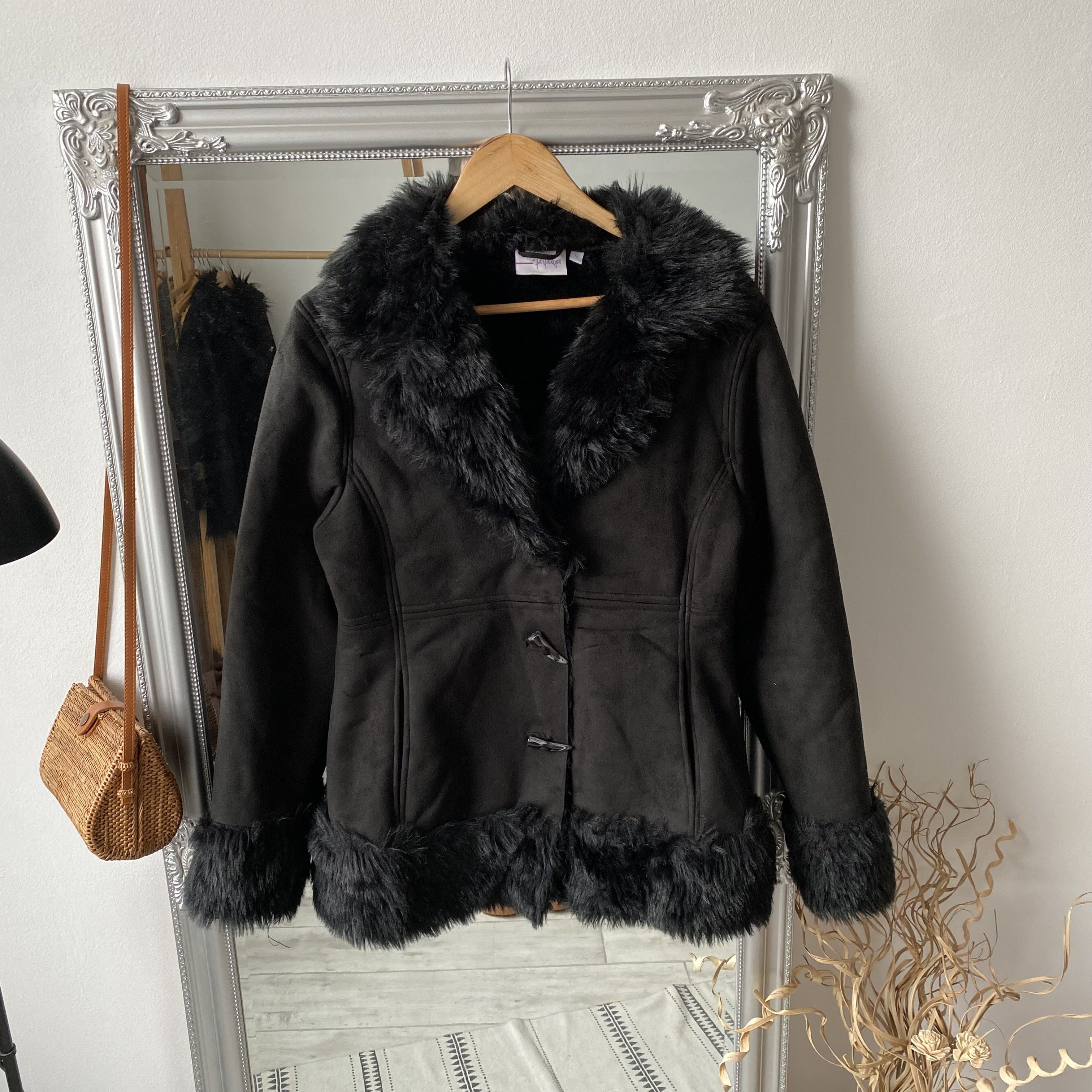Hysteric Glamour Vintage 2000s Faux fur jacket Coat Y2K Beauty Beast Size M / US 6-8 / IT 42-44 - 1 Thumbnail