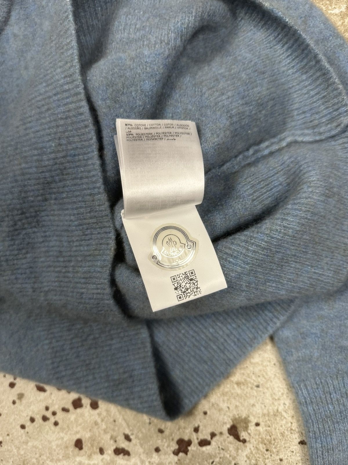 Moncler Moncler Wool Yak Big Logo Sweater Knit Jumper Luxury Size XS / US 0-2 / IT 36-38 - 10 Thumbnail