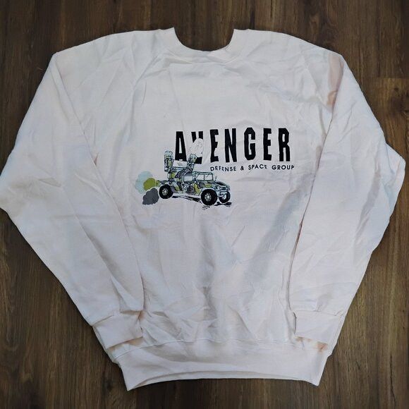 Hanes DS Vintage Avenger Defense & Space Crewneck Sweatshirt Size US XL / EU 56 / 4 - 2 Thumbnail