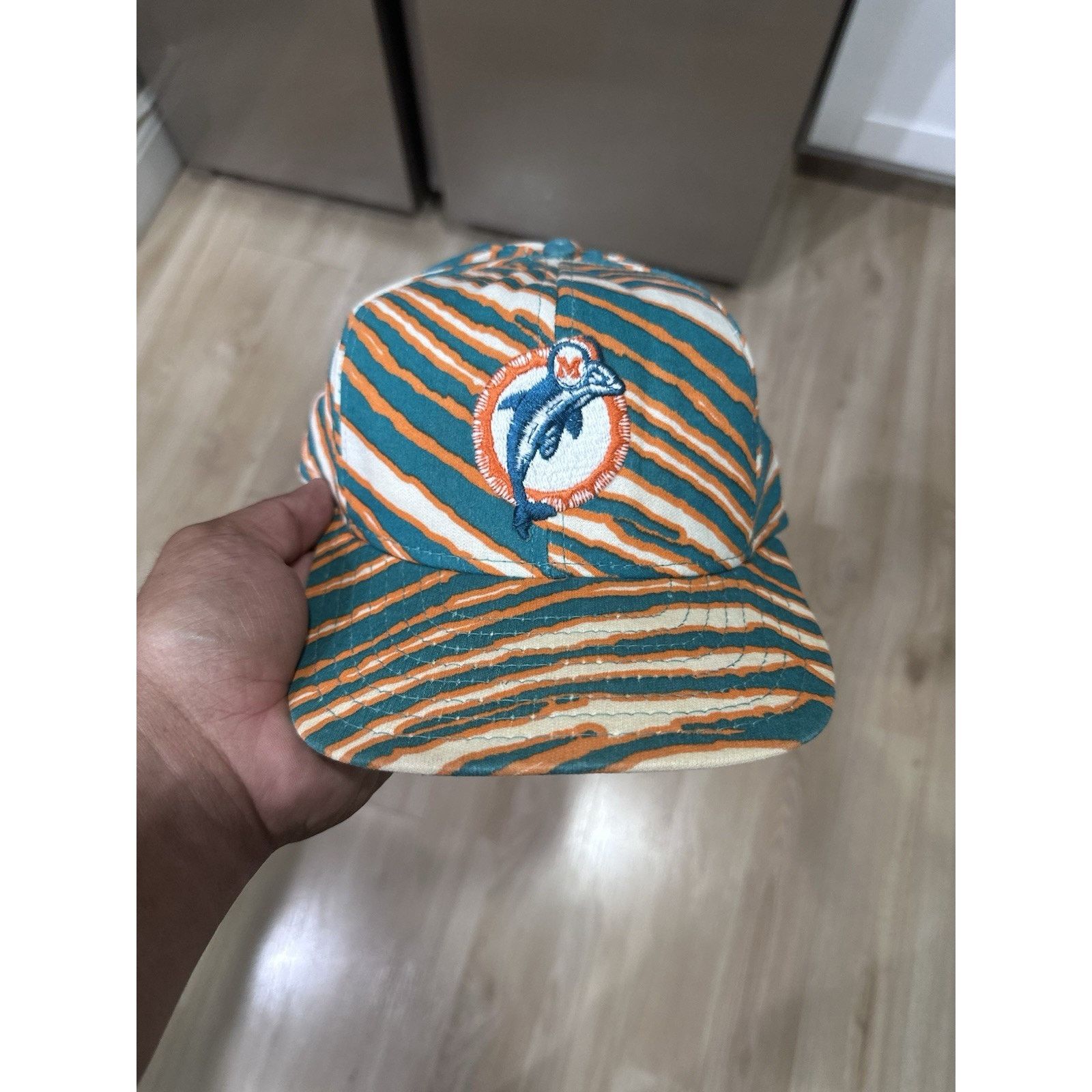 Zubaz Miami Dolphins NFL Snapback Hat Cap AJD Zubaz Size ONE SIZE - 1 Thumbnail