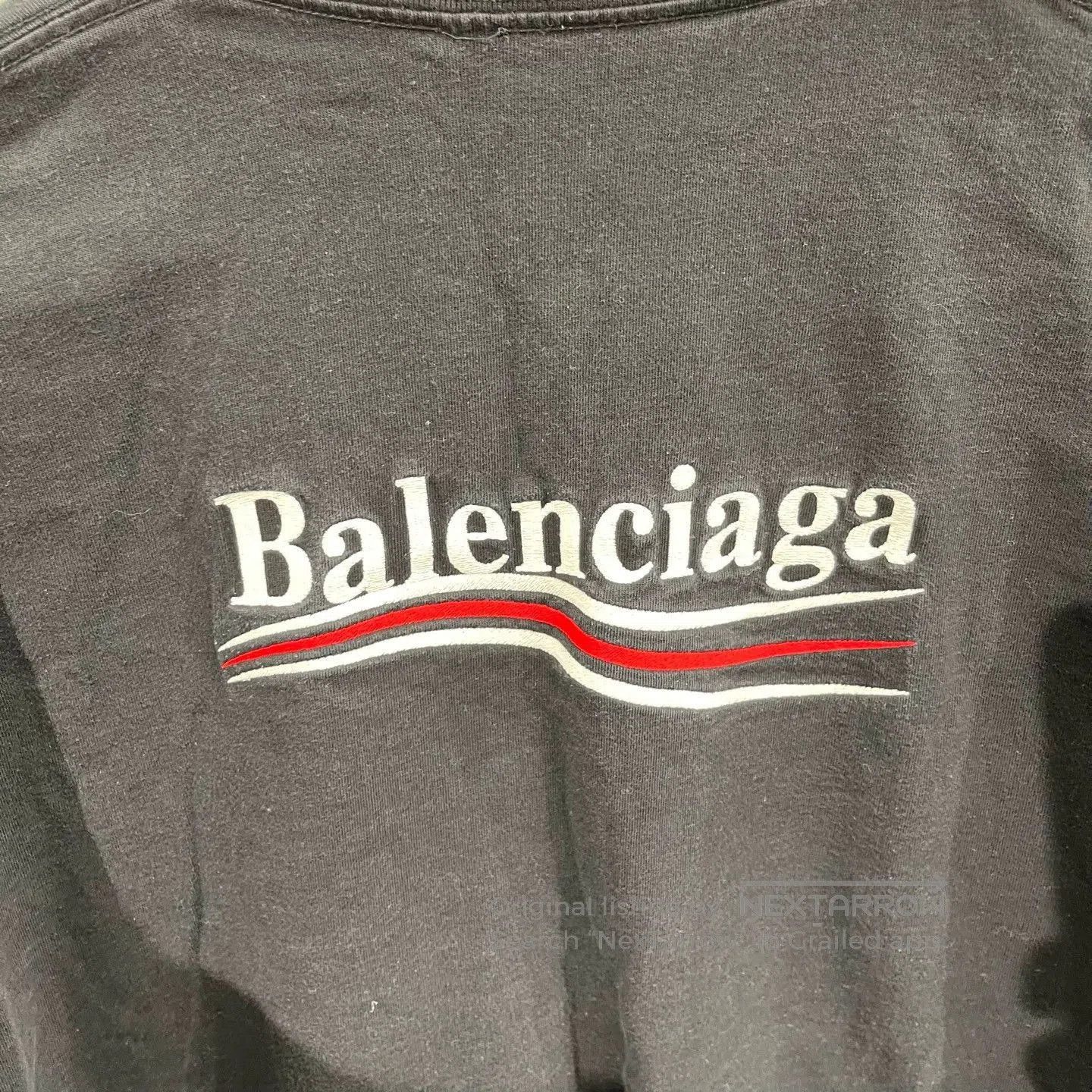 Balenciaga Black Short Sleeve T-Shirt. Size US S / EU 44-46 / 1 - 5 Thumbnail