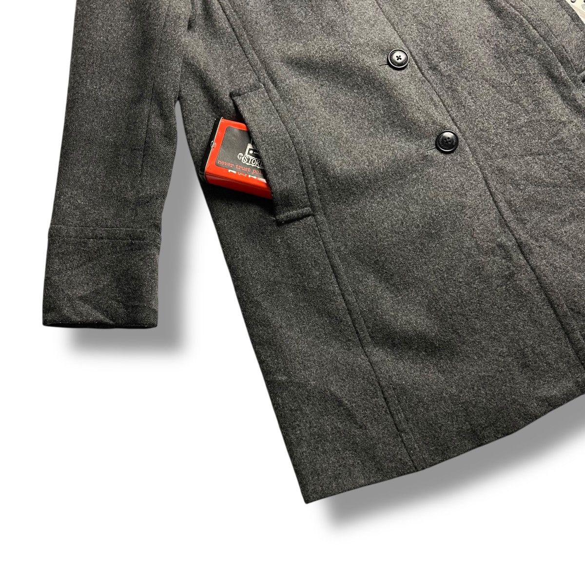 Mackintosh MACKINTOSH PHILOSOPHY BUTTON UP WOOL LONG COAT Size M / US 6-8 / IT 42-44 - 5 Thumbnail