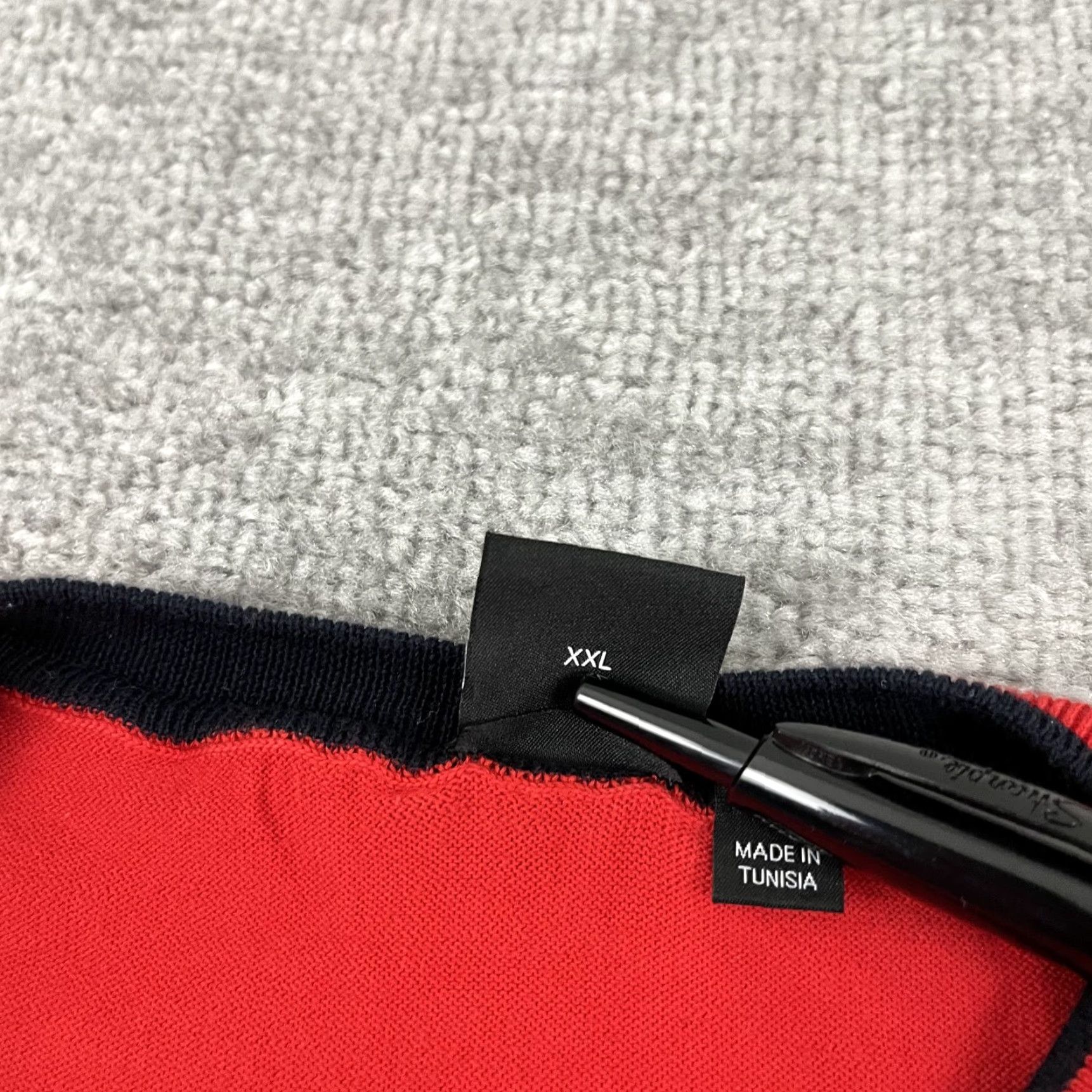 Hugo Boss Hugo Boss Sweater Mens 2XL XXL Red Knit Cotton Crewneck Pullover Preppy Casual Size US XXL / EU 58 / 5 - 3 Thumbnail