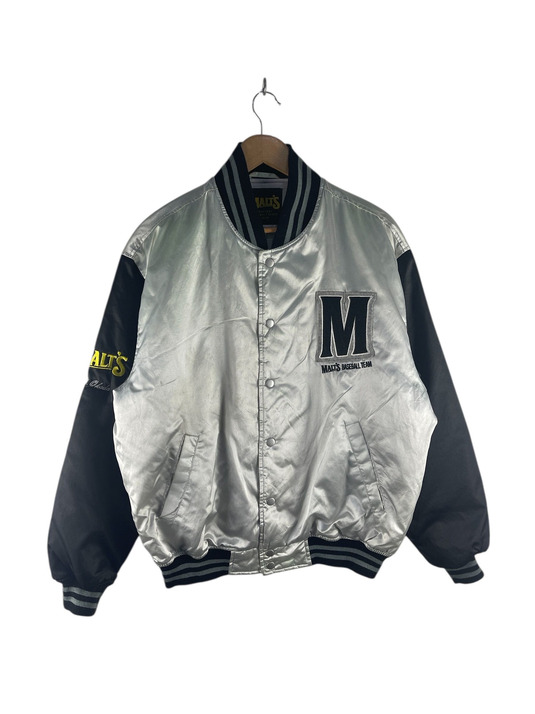 Vintage Malt's Baseball Suntory Varsity Jacket