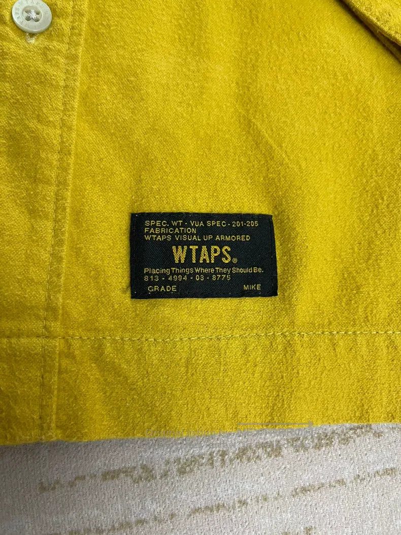 Wtaps Wtaps Yellow shirt Size US M / EU 48-50 / 2 - 7 Thumbnail