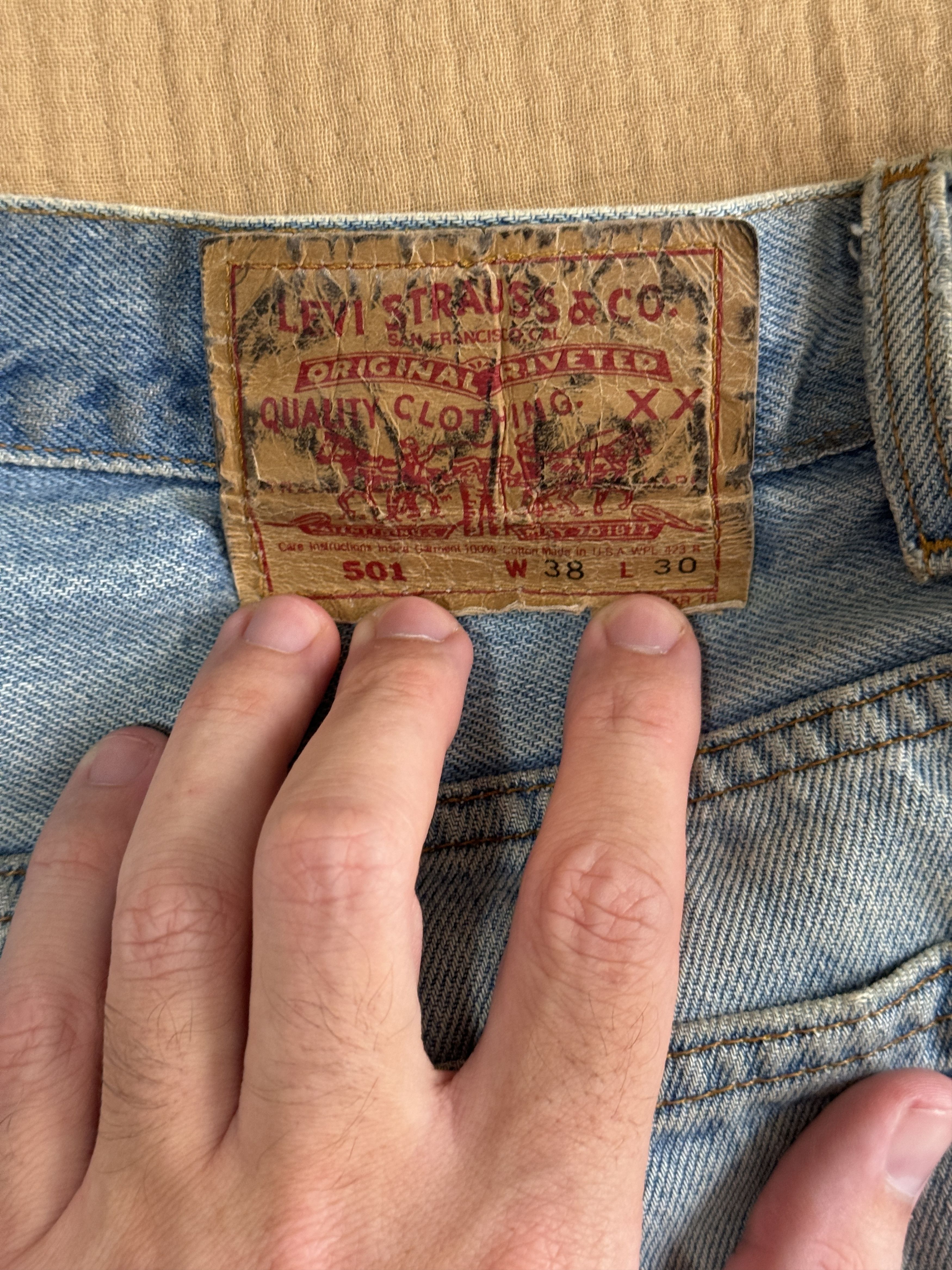 Levi's Vintage Levi's 501 Denim Jeans Size US 38 / EU 54 - 10 Thumbnail