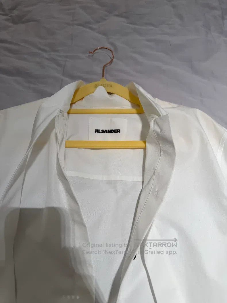 Jil Sander Jil Sander size 32 White lace-up shirt Size XS / US 0-2 / IT 36-38 - 2 Thumbnail
