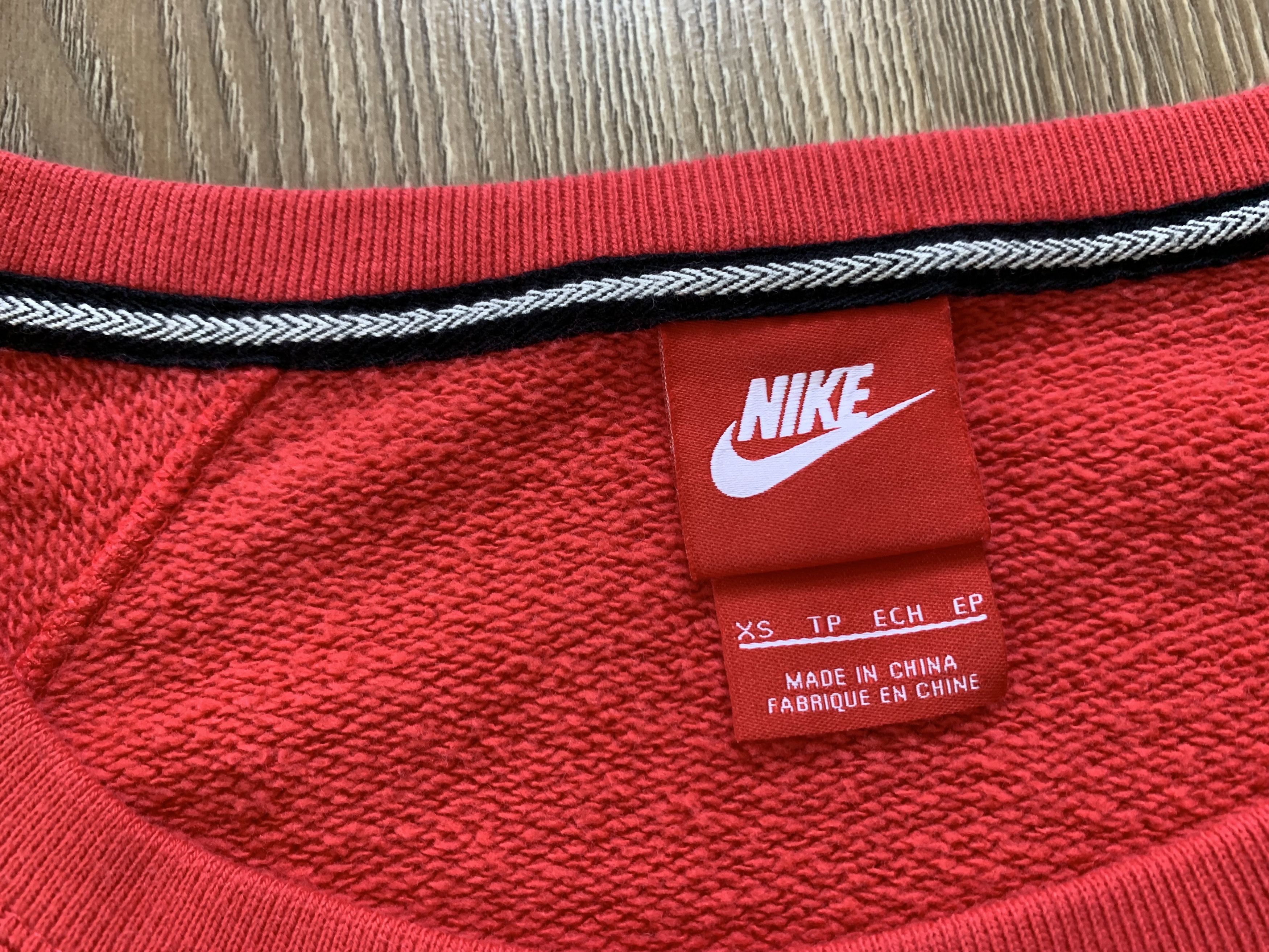 Nike × Vintage Nike Big Logo Sweatshirt Size XS / US 0-2 / IT 36-38 - 6 Thumbnail
