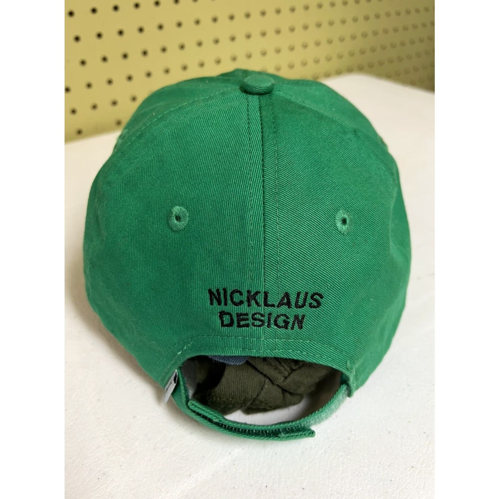 Imperial Nicklaus Design Green Golf Course Strap Back Baseball Hat Imperial Cotton Size ONE SIZE - 3 Thumbnail