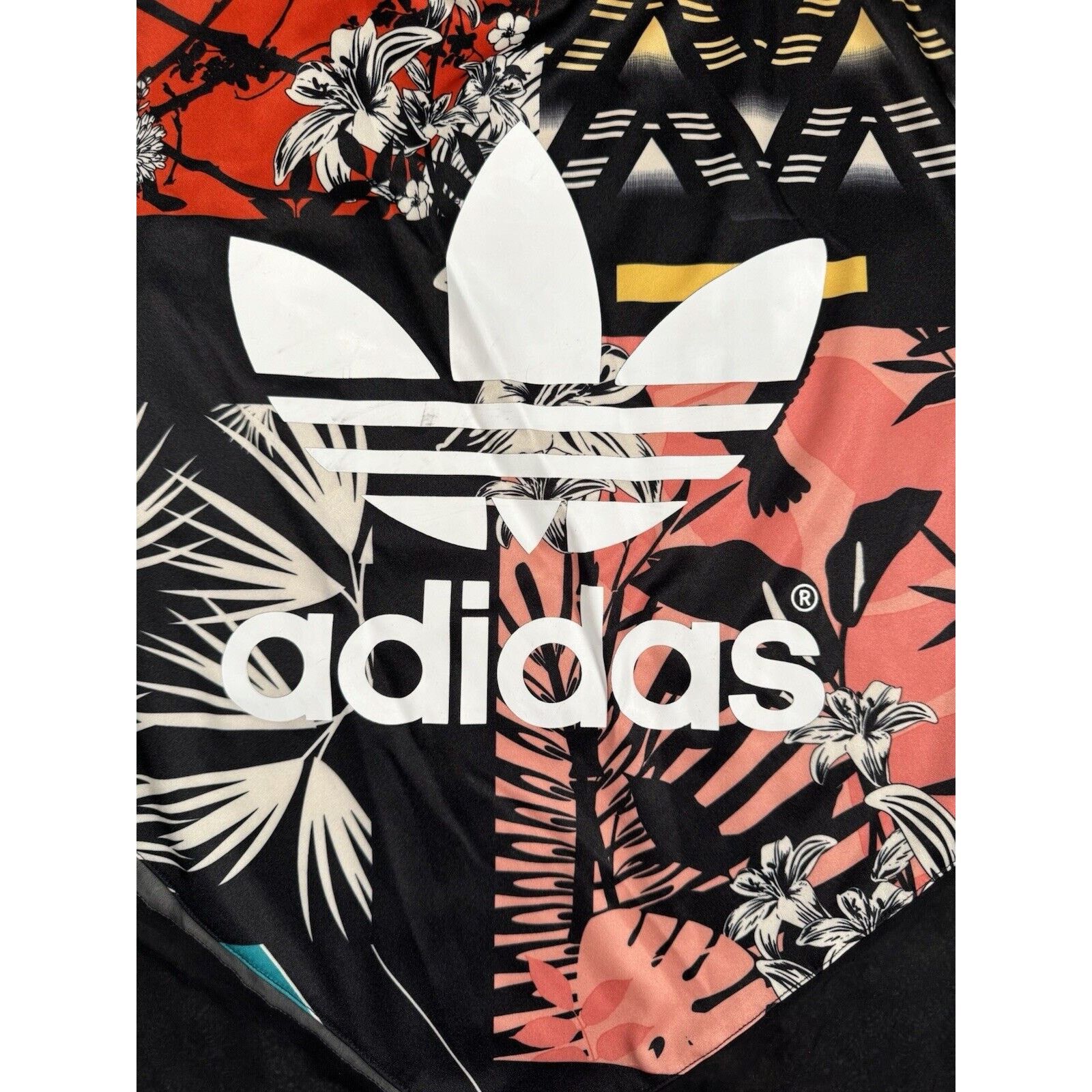 Adidas Adidas Originals Soccer Shirt Womens S Tropical Retro Edgy Size S / US 4 / IT 40 - 2 Thumbnail