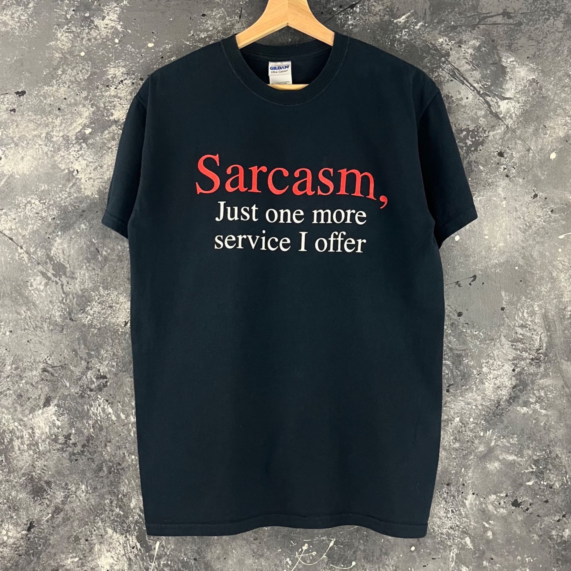 Vintage Vintage Y2K Sarcasm humor shirt Size US M / EU 48-50 / 2 - 1 Thumbnail