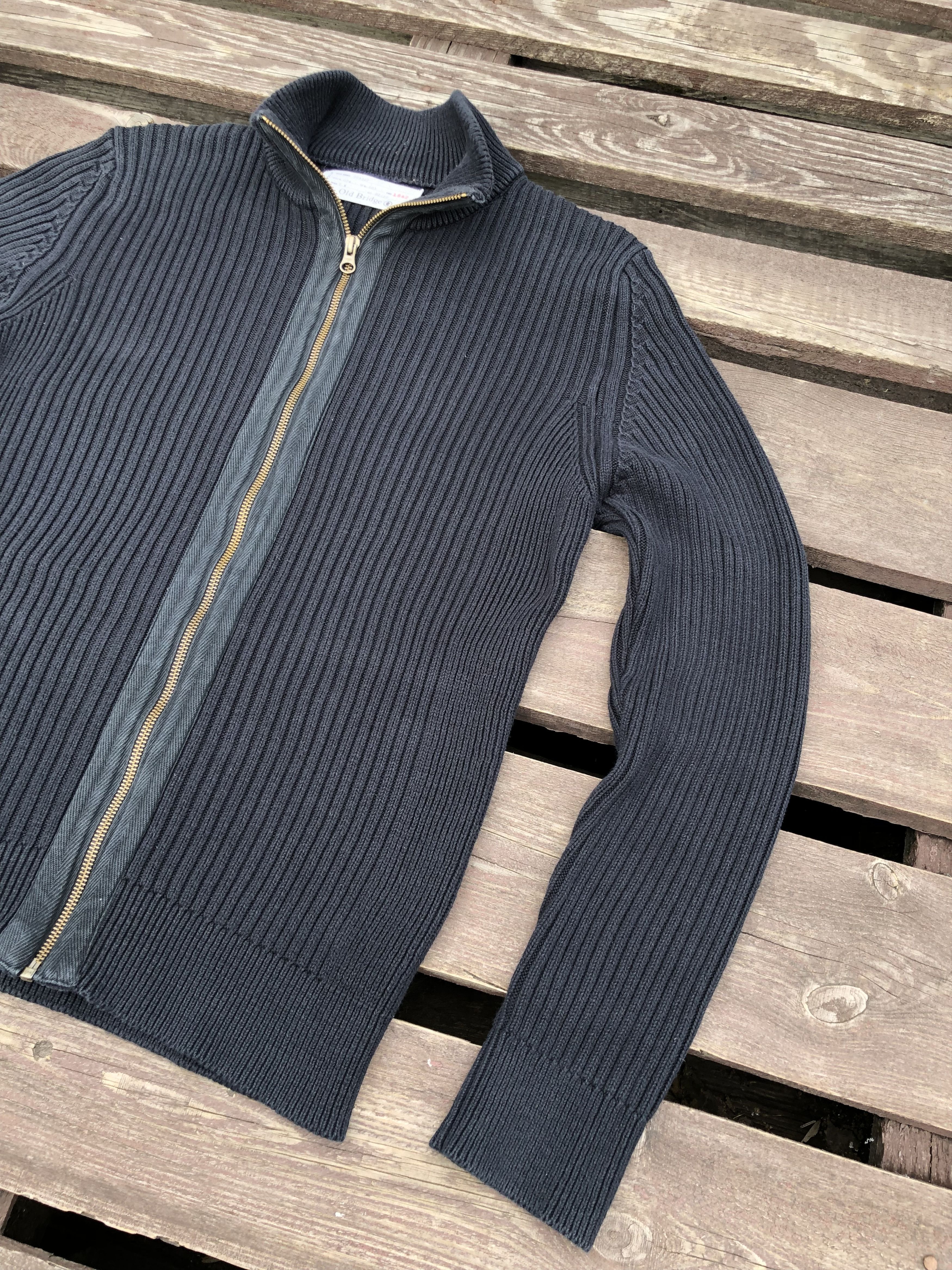 Vintage Old Bridge Y2K Vintage Zip Up Knitted Sweater Size US M / EU 48-50 / 2 - 7 Thumbnail