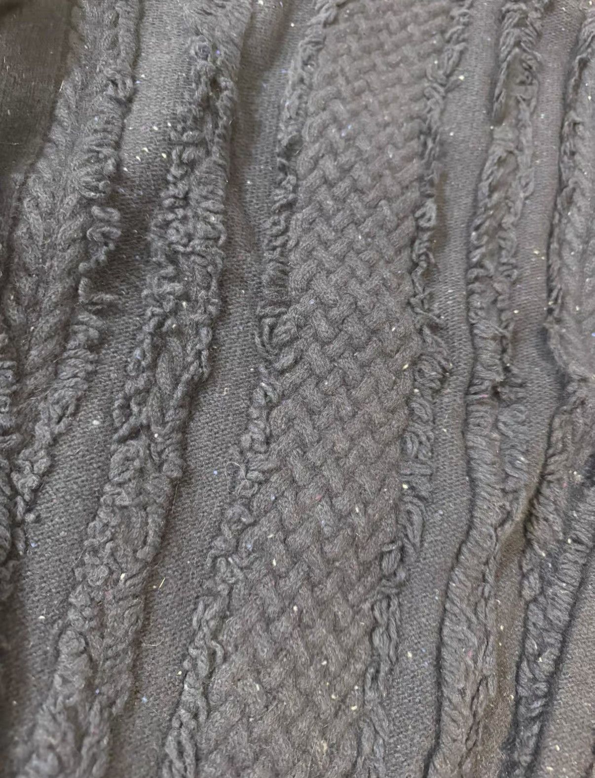 Sacai Sacai Fringed Wool Cardigan J34 Size US XS / EU 42 / 0 - 7 Thumbnail