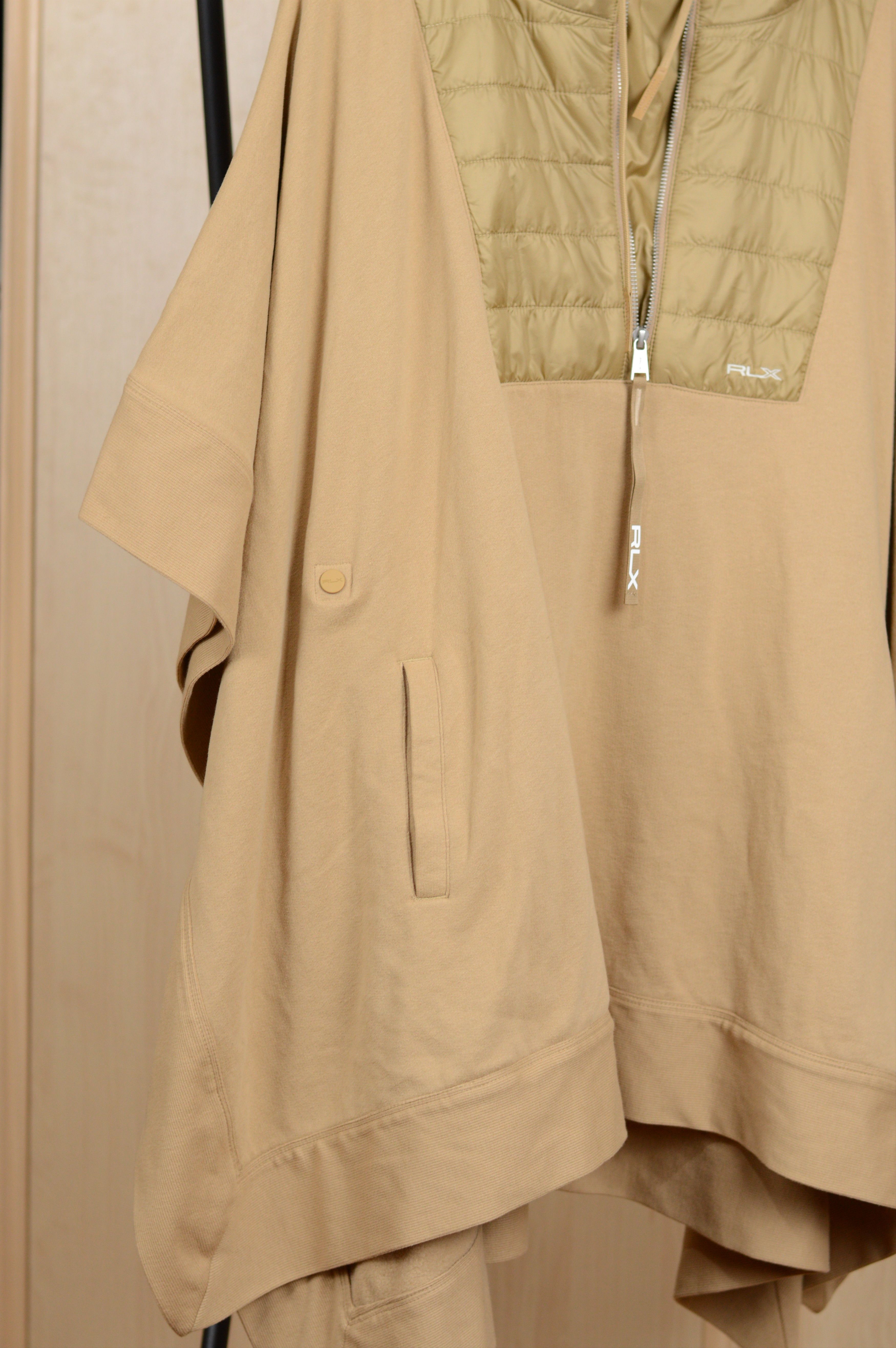 Ralph Lauren RLX Quilted Panel Logo Embroidered Poncho Size S / US 4 / IT 40 - 7 Thumbnail