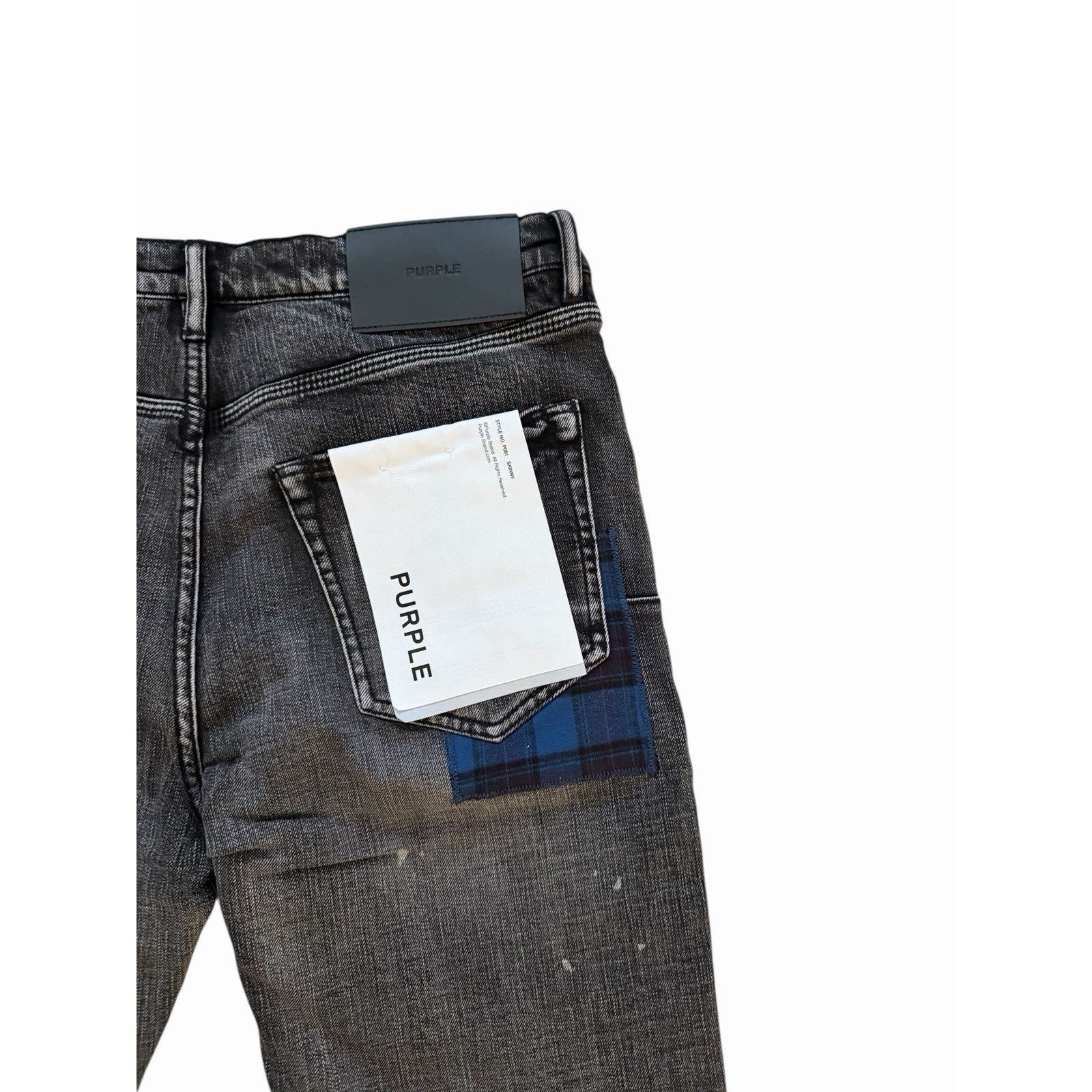 Purple Brand Purple Brand Jeans Men Slim Fit Black P001 Size 36/32 Size US 36 / EU 52 - 6 Thumbnail