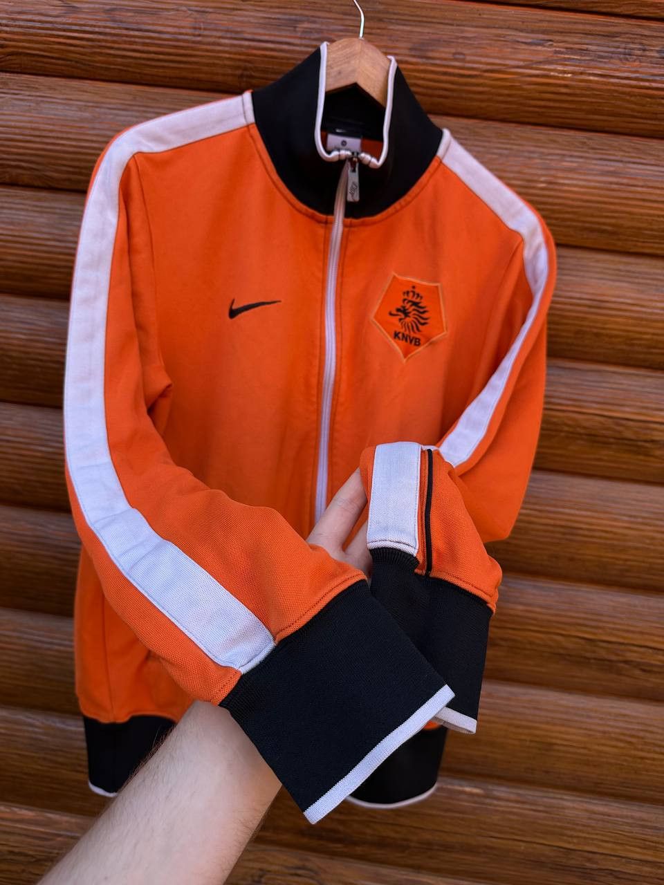 Vintage Nederland FOOTBALL SOCCER JACKET NIKE Size US M / EU 48-50 / 2 - 4 Thumbnail