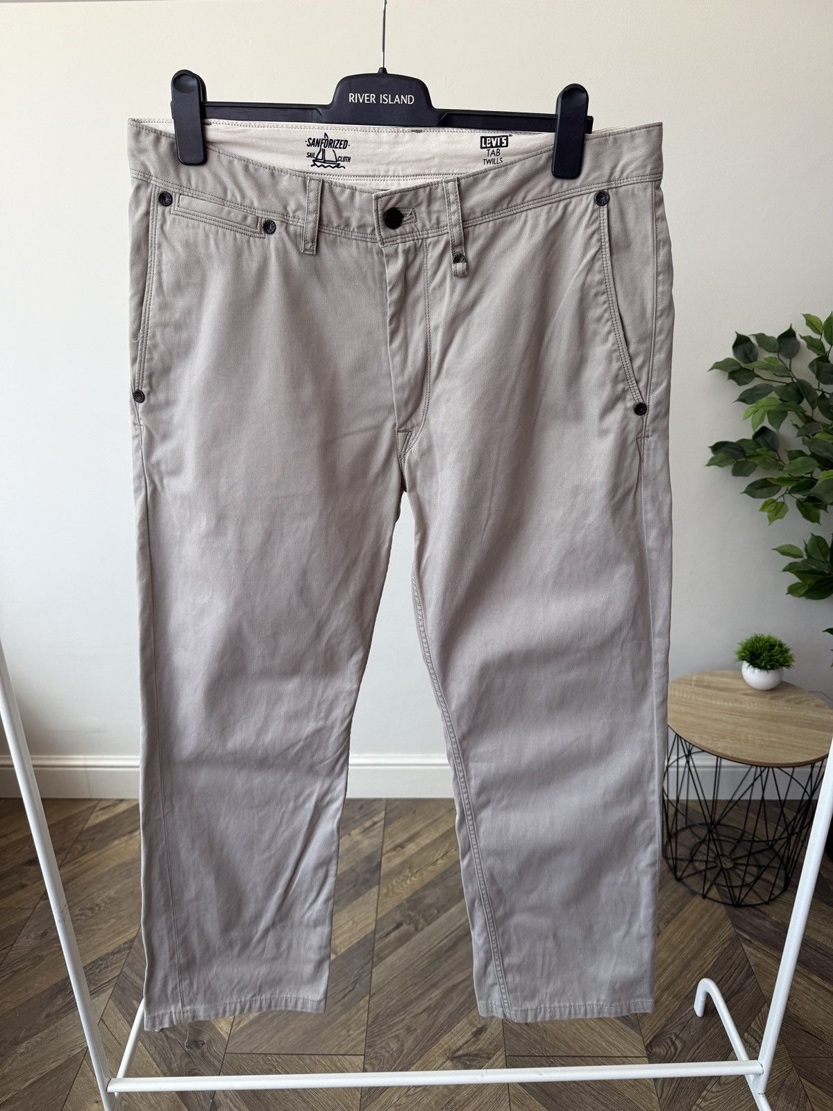 Levi's Vintage Levi’s Tab Twills Beige Chino Pants Size US 36 / EU 52 - 3 Thumbnail