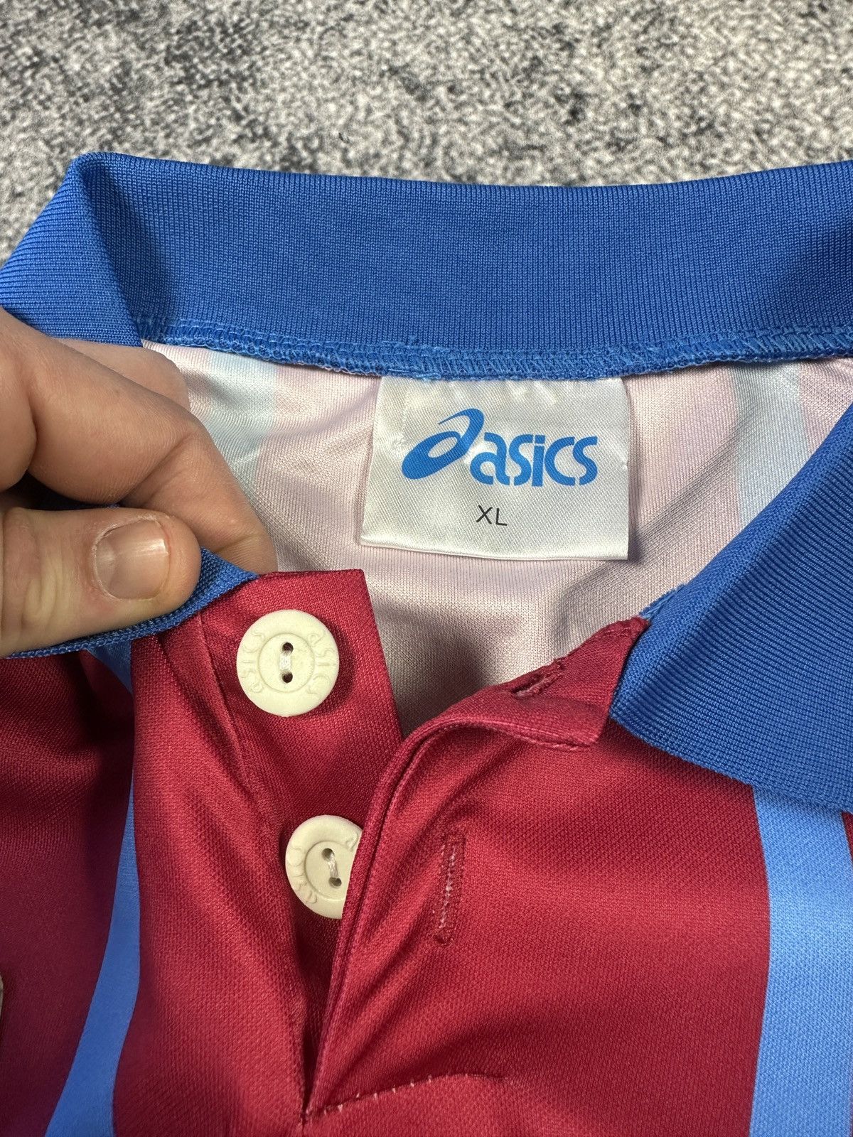 Asics Vintage Asics Retro Aston Villa Soccer Jersey Streetwear XL Size US XL / EU 56 / 4 - 3 Thumbnail