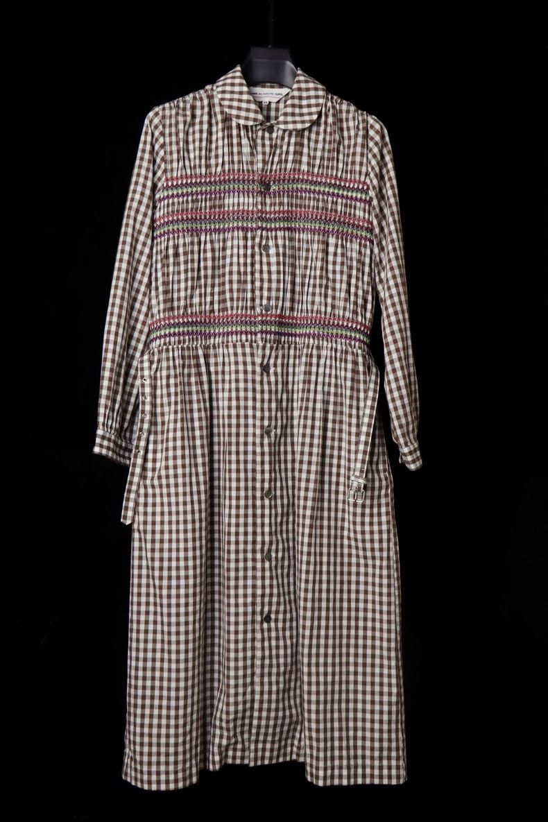 Other Comme Des Garcons Draped plaid dress Size XS / US 0-2 / IT 36-38 - 3 Thumbnail