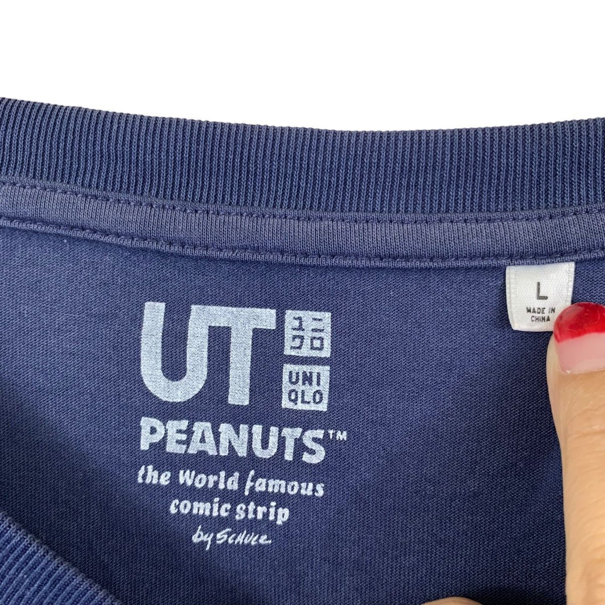 Kaws × Peanuts × Uniqlo PEANUTS SNOOPY UNIQLO UT Graphic Cartoon T-Shirt Vintage Size US L / EU 52-54 / 3 - 3 Thumbnail