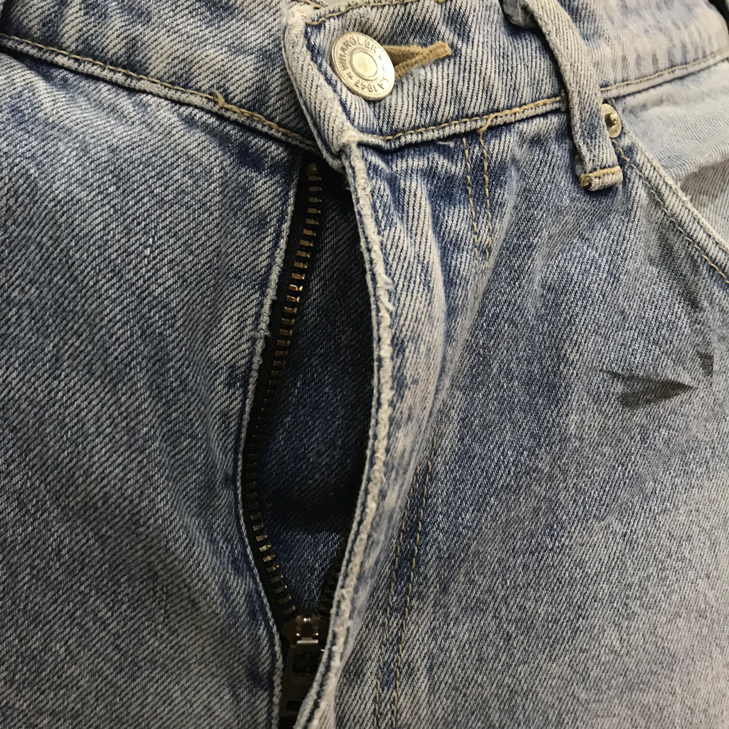 Wrangler Vintage Wrangler Light Wash High Waist Straight Leg Size US 31 - 8 Thumbnail