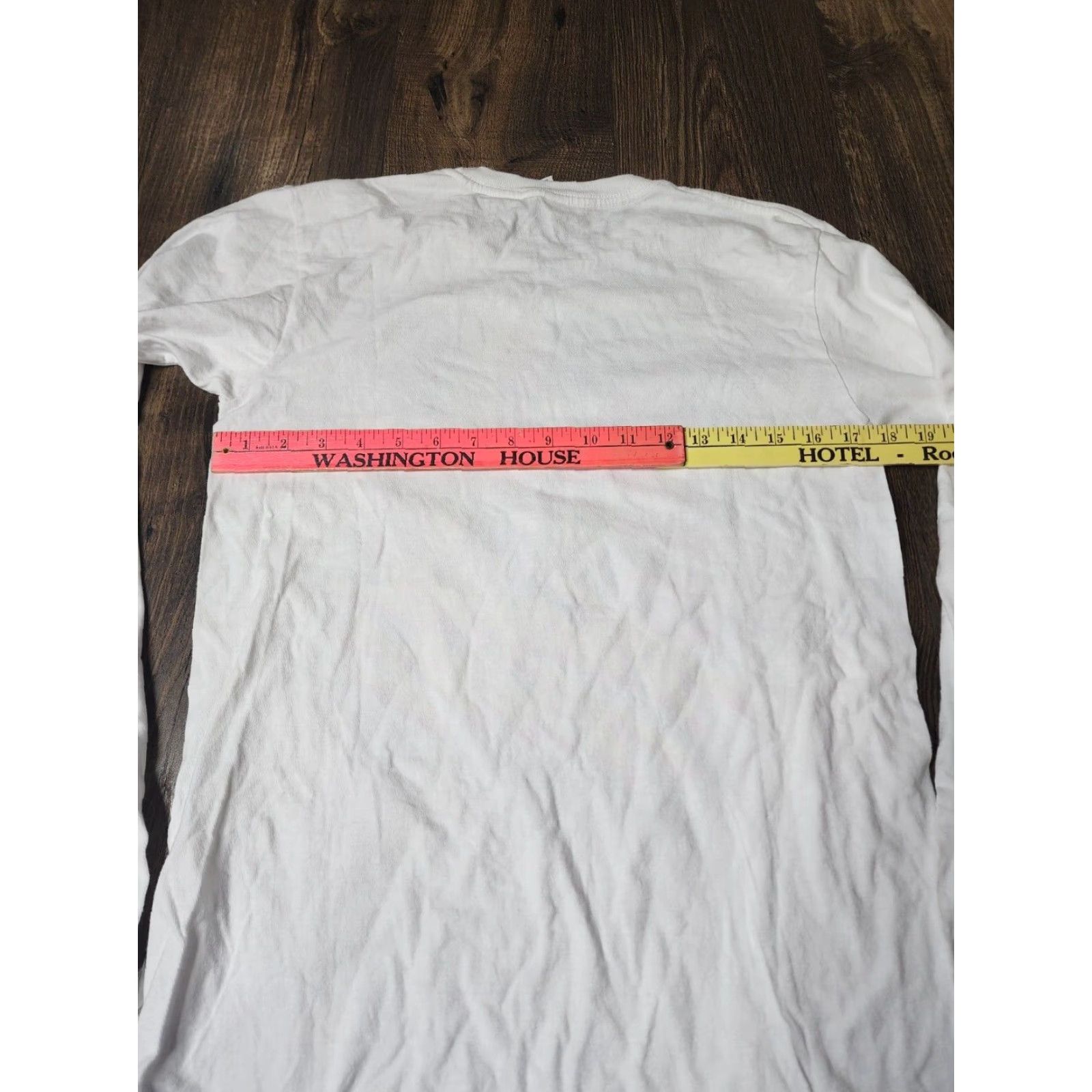 Tultex Vintage Travis Tritt T-Shirt Long Sleeve Country Music Band Tee Adult Small White Casual Size US S / EU 44-46 / 1 - 3 Thumbnail