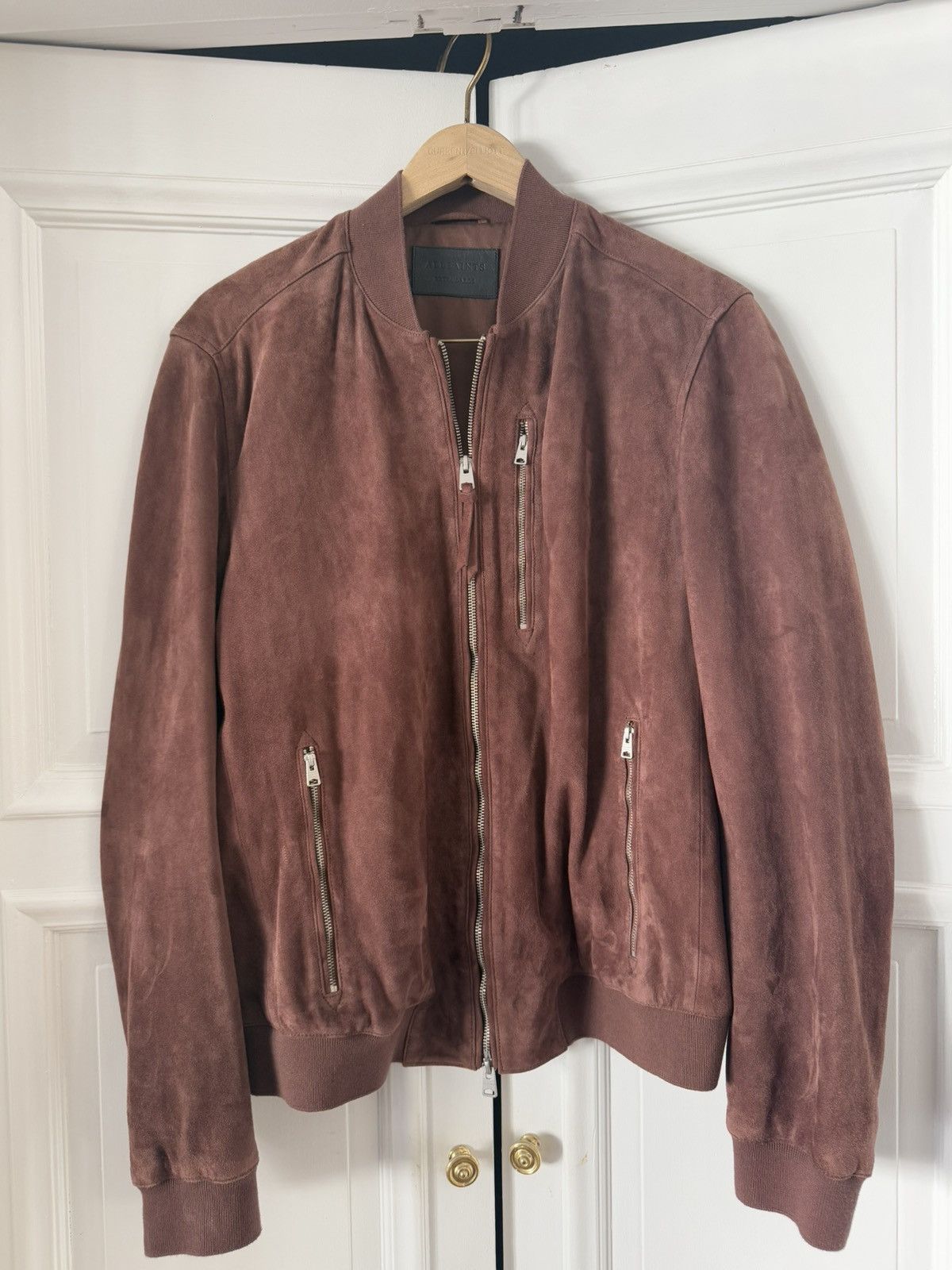 Allsaints Allsaints suede jacket Size US XL / EU 56 / 4 - 1 Thumbnail