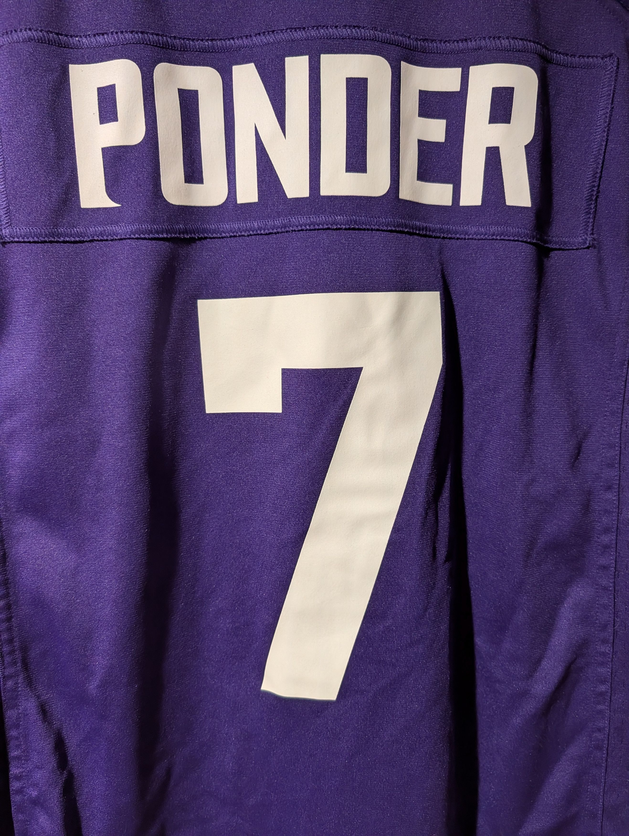 NFL Nike Christian Ponder Minnesota Vikings NFL Jersey Football Size US M / EU 48-50 / 2 - 11 Thumbnail