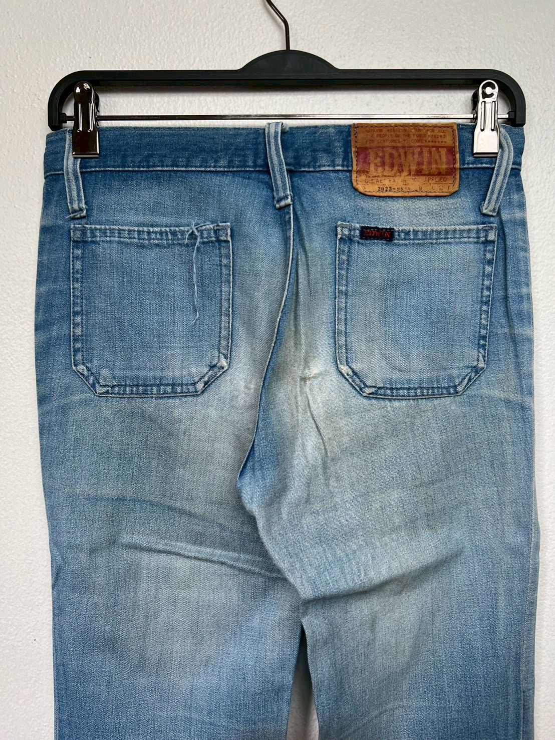 Vintage 70s Edwin Bootcut Flared Jeans Size US 29 - 4 Thumbnail