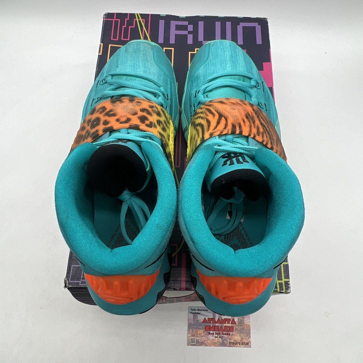 Nike Kyrie 6 oracle aqua Size US 11.5 / EU 44-45 - 7 Thumbnail