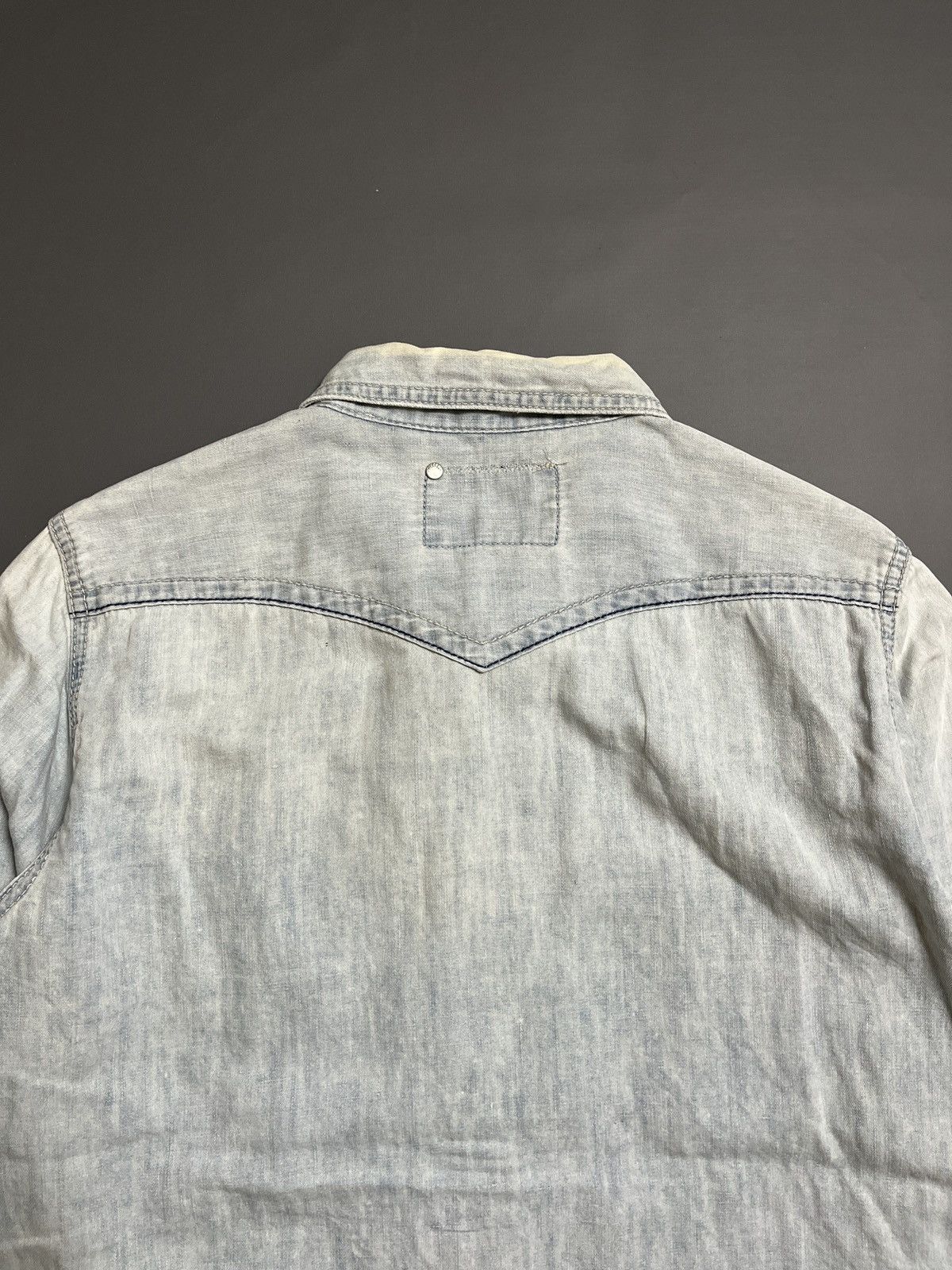 Diesel Diesel Western Denim Shirt Size US L / EU 52-54 / 3 - 14 Thumbnail