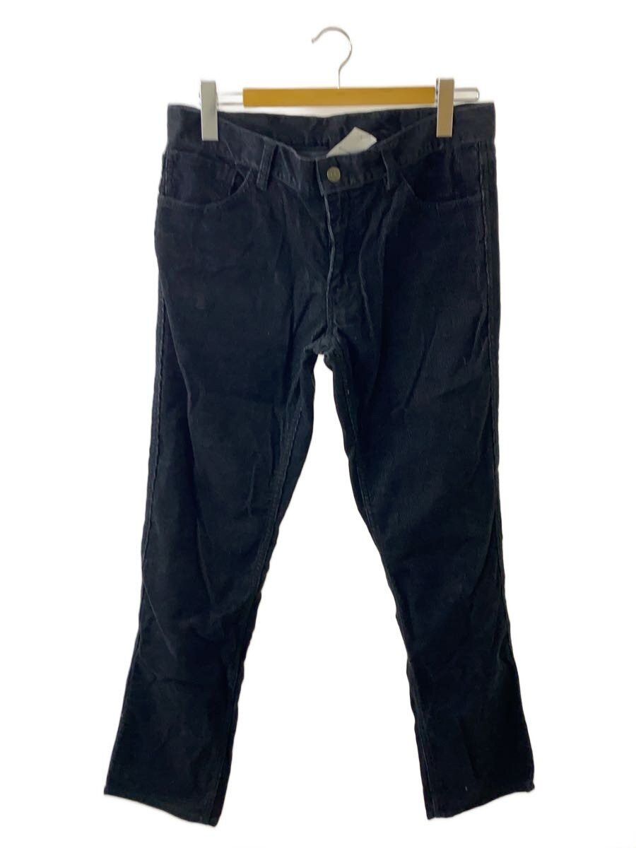 Visvim Black Corduroy Straight Pants Size US 30 / EU 46 - 1 Thumbnail