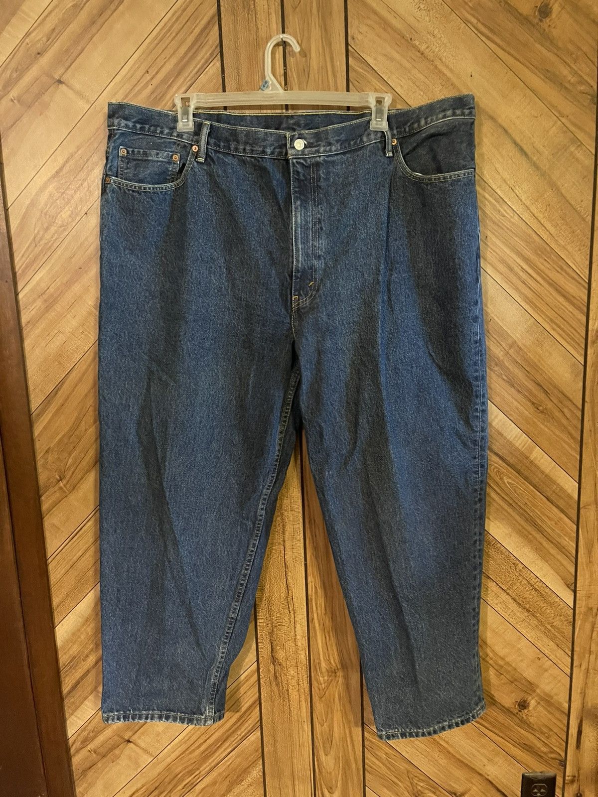 Levi's Levi’s 560 48x30 Comfort Fit Tapered Leg Jeans Blue Denim Size US 44 / EU 60 - 2 Thumbnail