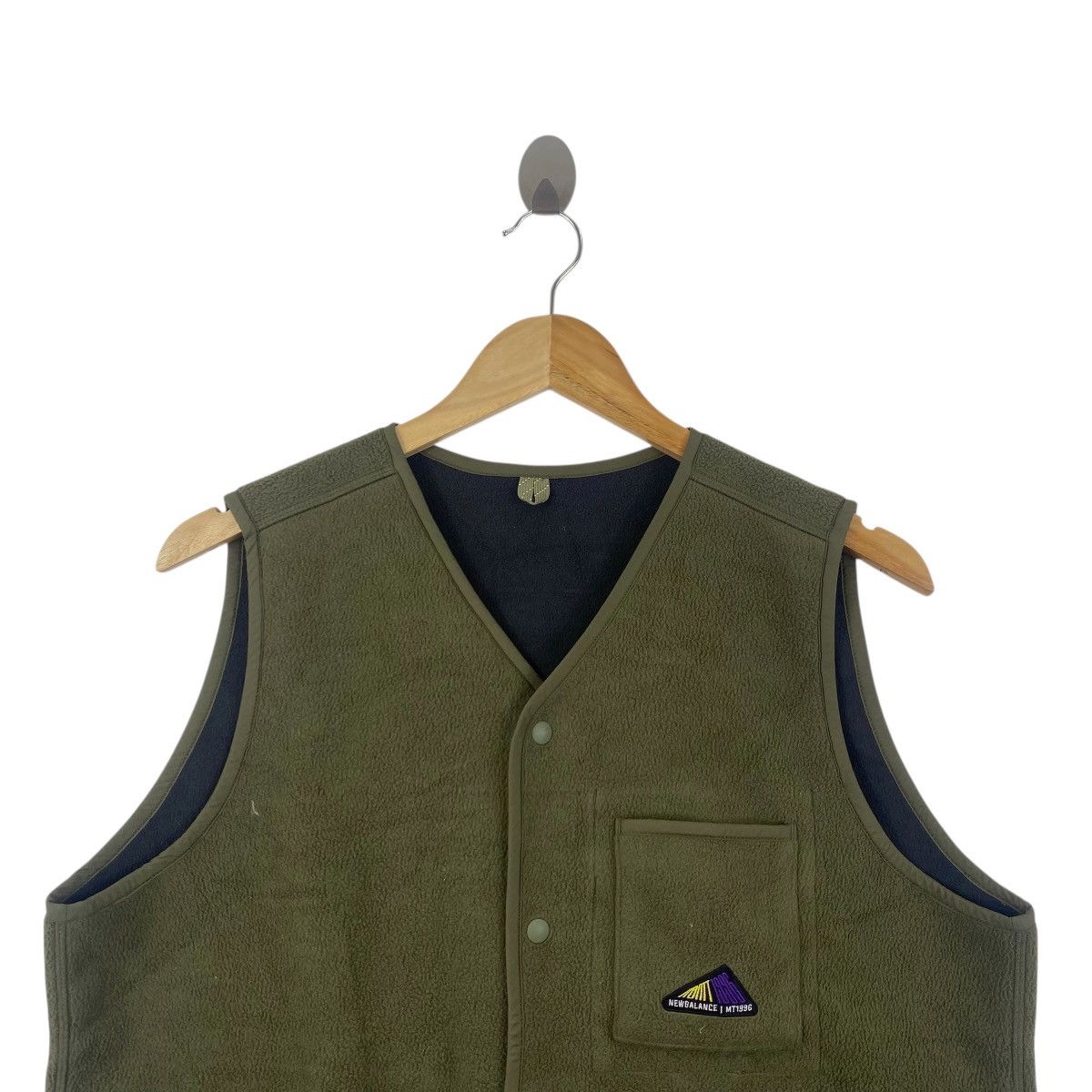 New Balance Riversible! NEW BALANCE Mt 1996 Fleece Vest Sherpa Outdoor Size US S / EU 44-46 / 1 - 2 Thumbnail