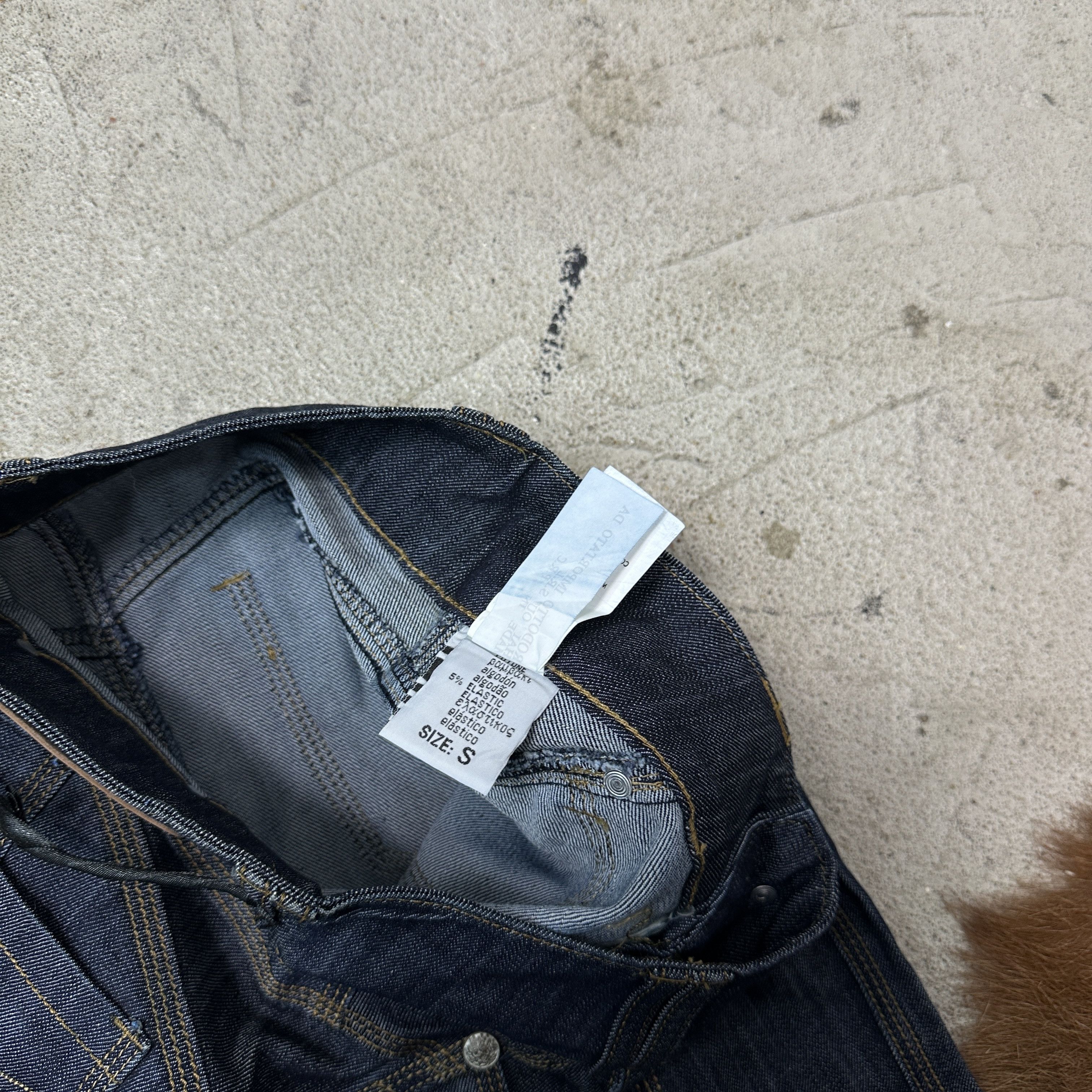 Vintage Vintage Denim Hight Waist Pencil Jeans Skirt Y2K Size 25" / US 0 / IT 36 - 4 Thumbnail