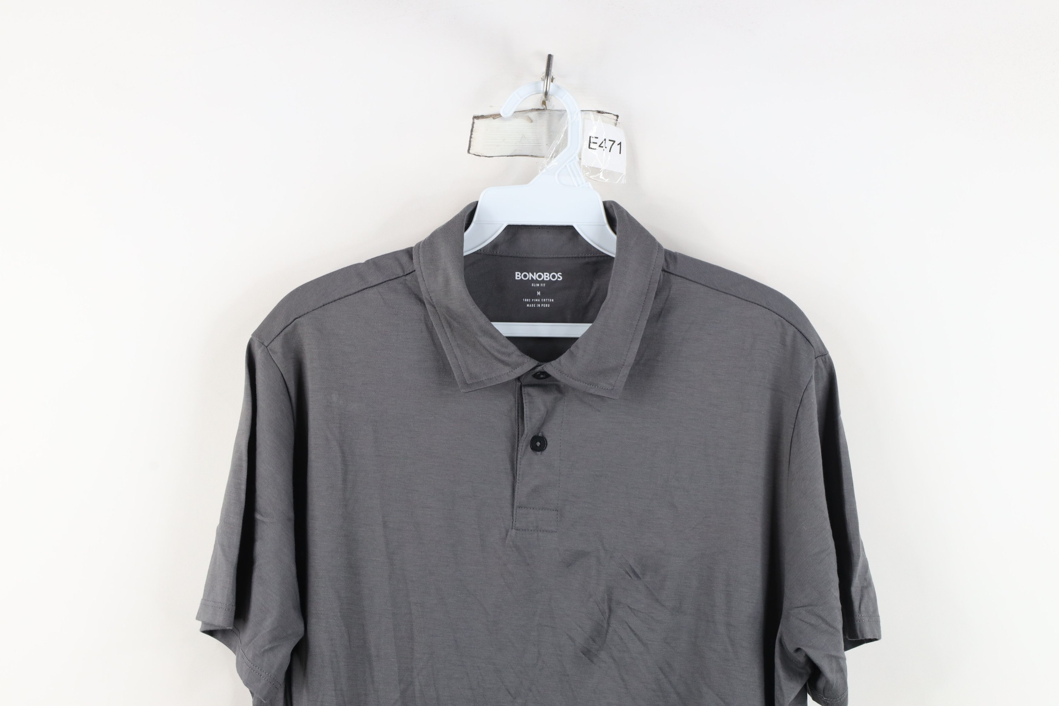 Bonobos Bonobos Soft Touch Pima Cotton Collared Golf Polo Shirt Size US M / EU 48-50 / 2 - 2 Thumbnail