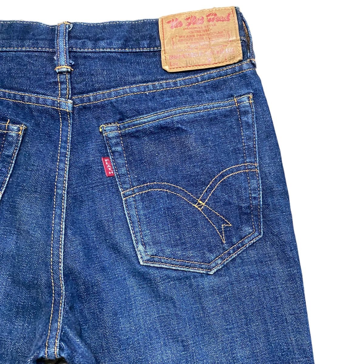 The Flat Head Vintage The Flat Head Denim Flare Jeans Lot1007 Size US 28 / EU 44 - 12 Thumbnail