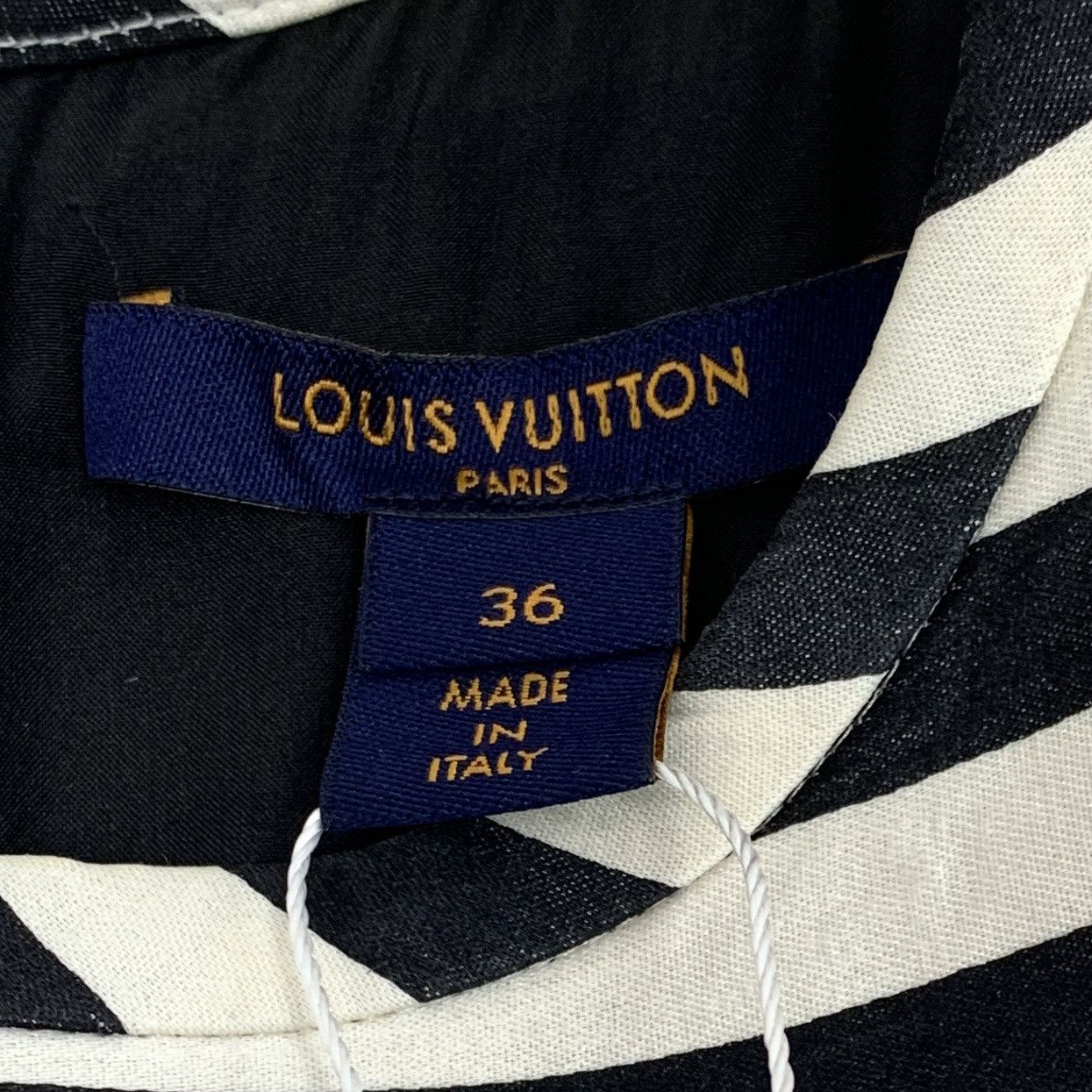 Louis Vuitton Louis Vuitton Colorblocked Stripe Silk Sleeveless T-Shirt Size XS / US 0-2 / IT 36-38 - 5 Thumbnail