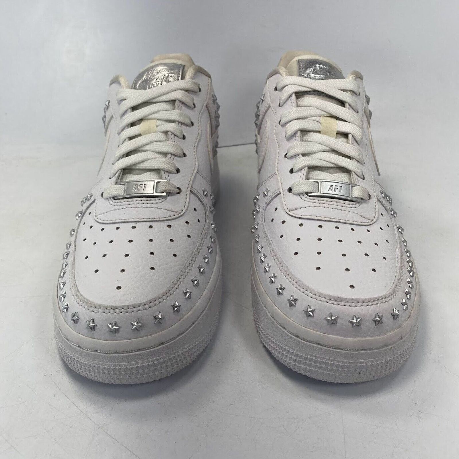 Nike NEW Nike Air Force 1 '07 XX White Studded AR0639-100 Size US 7.5 / EU 40-41 - 4 Thumbnail